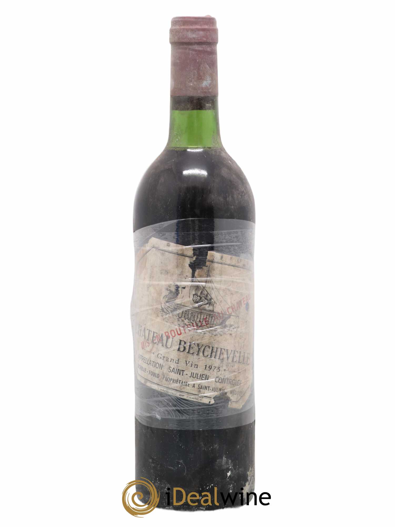 Château Beychevelle 4ème Grand Cru Classé 1975 - Lot de 1 bouteille - 0