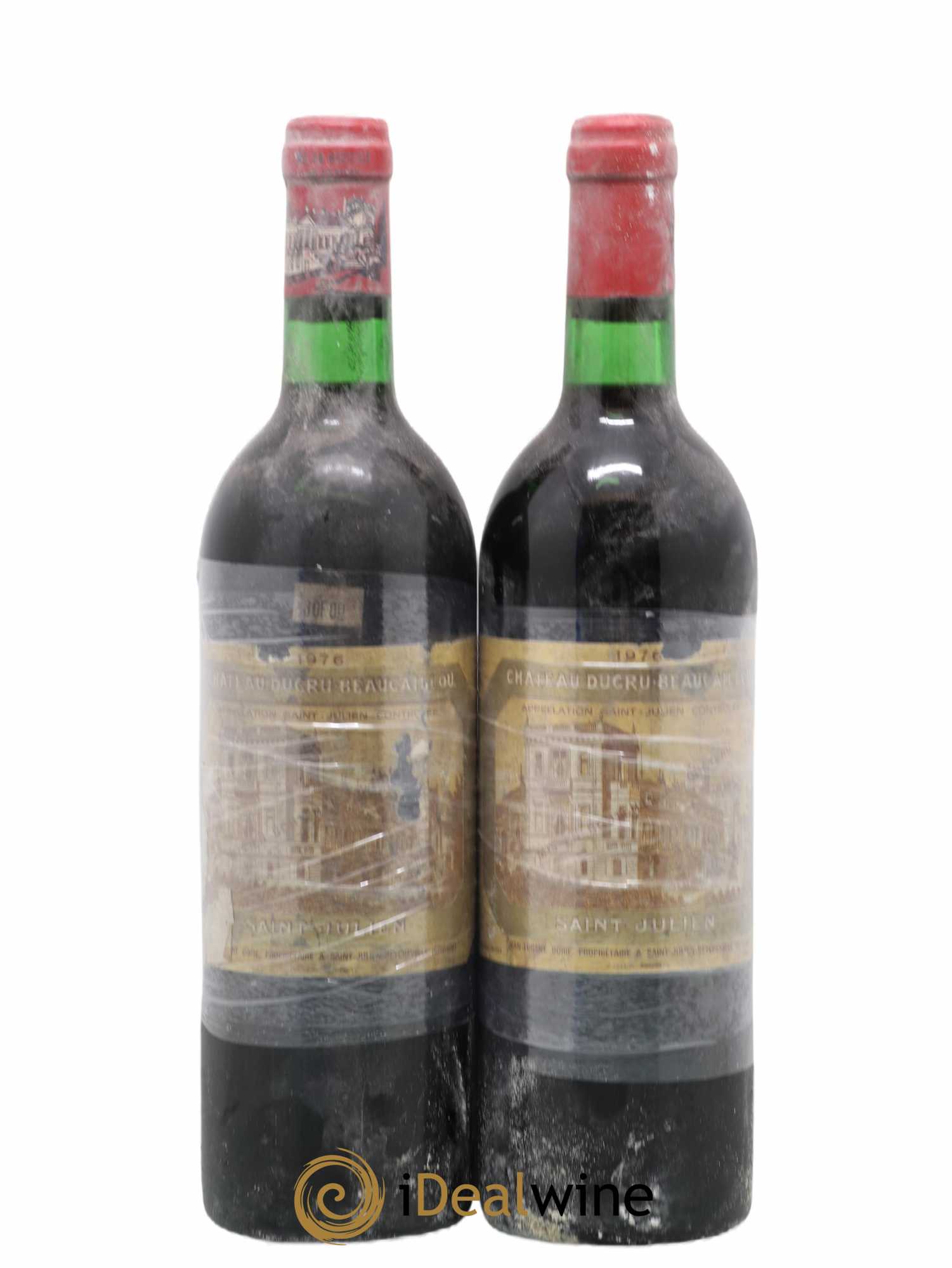 Château Ducru Beaucaillou 2ème Grand Cru Classé 1976 - Lot de 2 bouteilles - 0