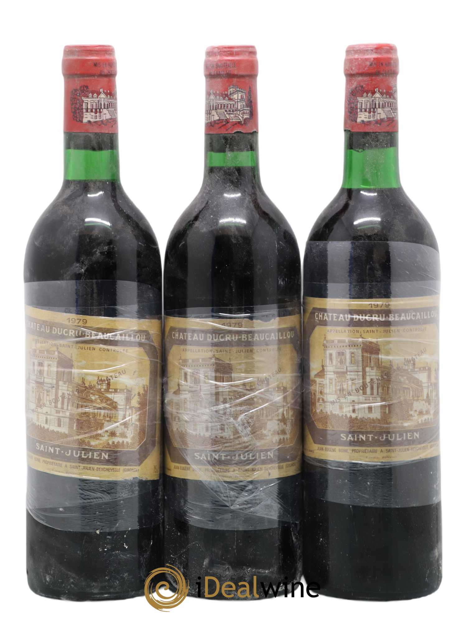 Château Ducru Beaucaillou 2ème Grand Cru Classé 1979 - Lot de 3 bouteilles - 0