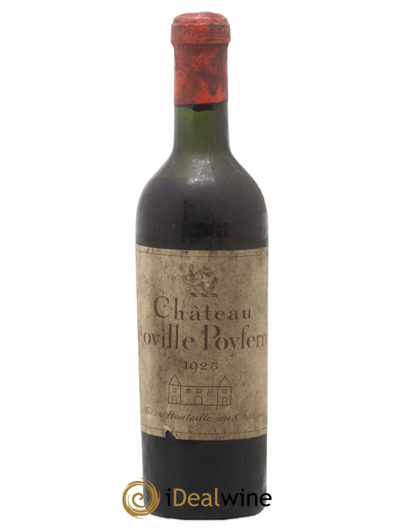 Château Léoville Poyferré 2ème Grand Cru Classé 1925 - Lot de 1 demi bouteille - 0