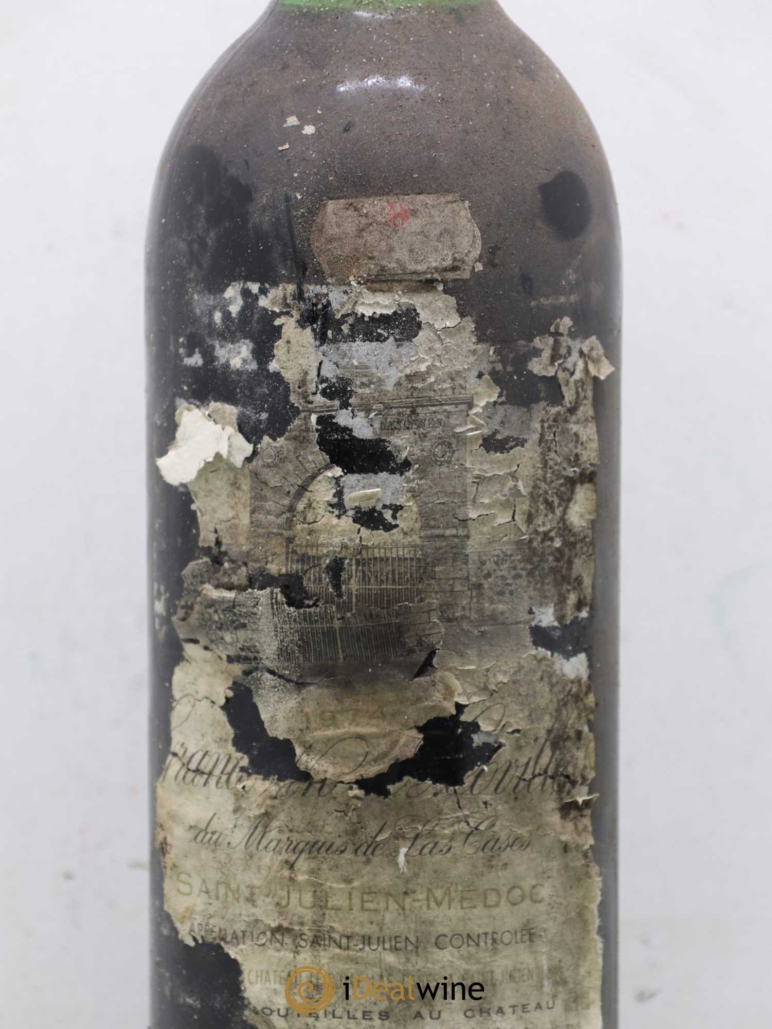 Château Léoville Las Cases 2ème Grand Cru Classé 1974 - Lot of 1 bottle - 1