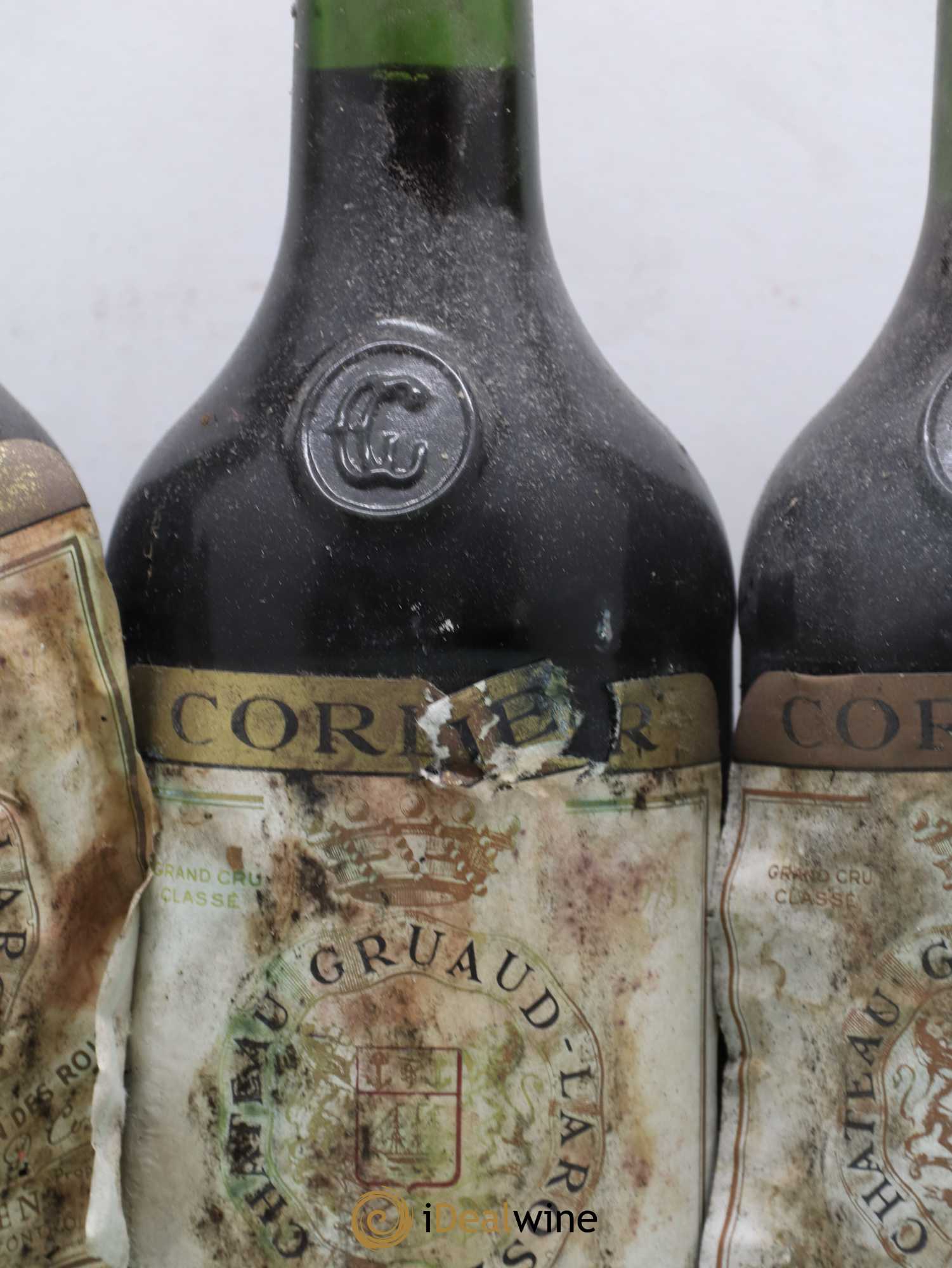 Château Gruaud Larose 2ème Grand Cru Classé 1975 - Lot de 3 bouteilles - 1