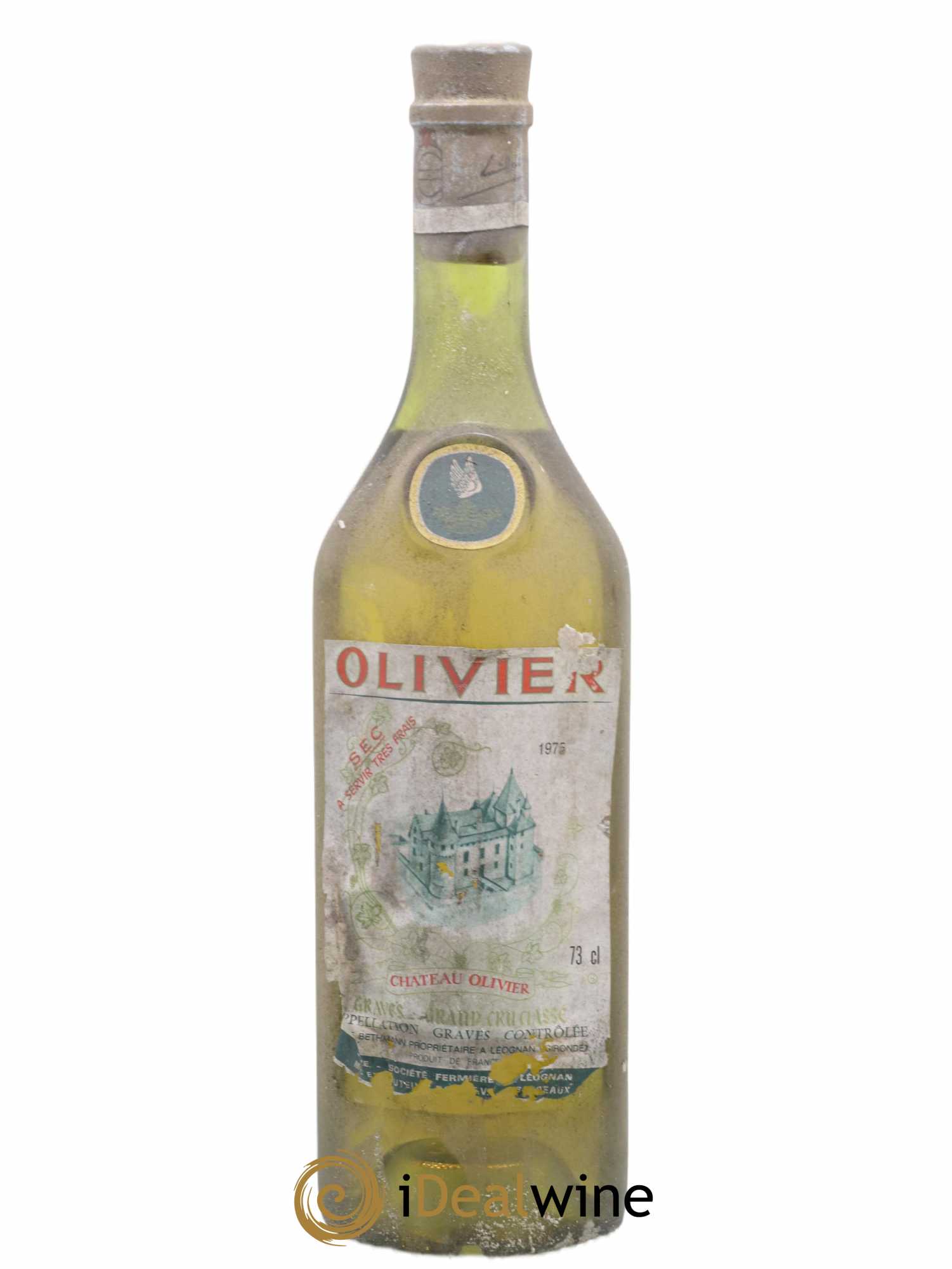 Château Olivier Cru Classé de Graves 1975 - Lot de 1 bouteille - 0