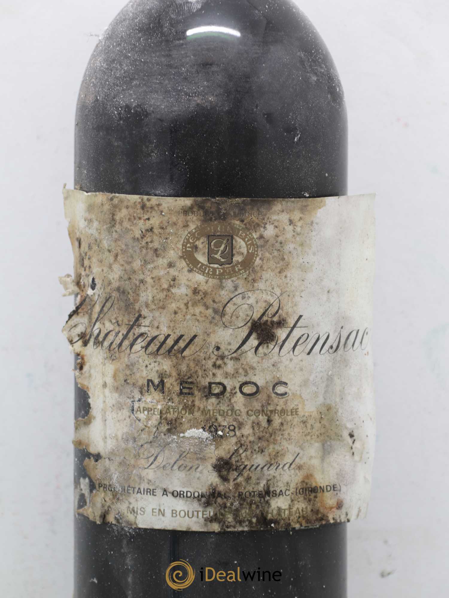 Château Potensac 1978 - Lot de 1 bouteille - 1
