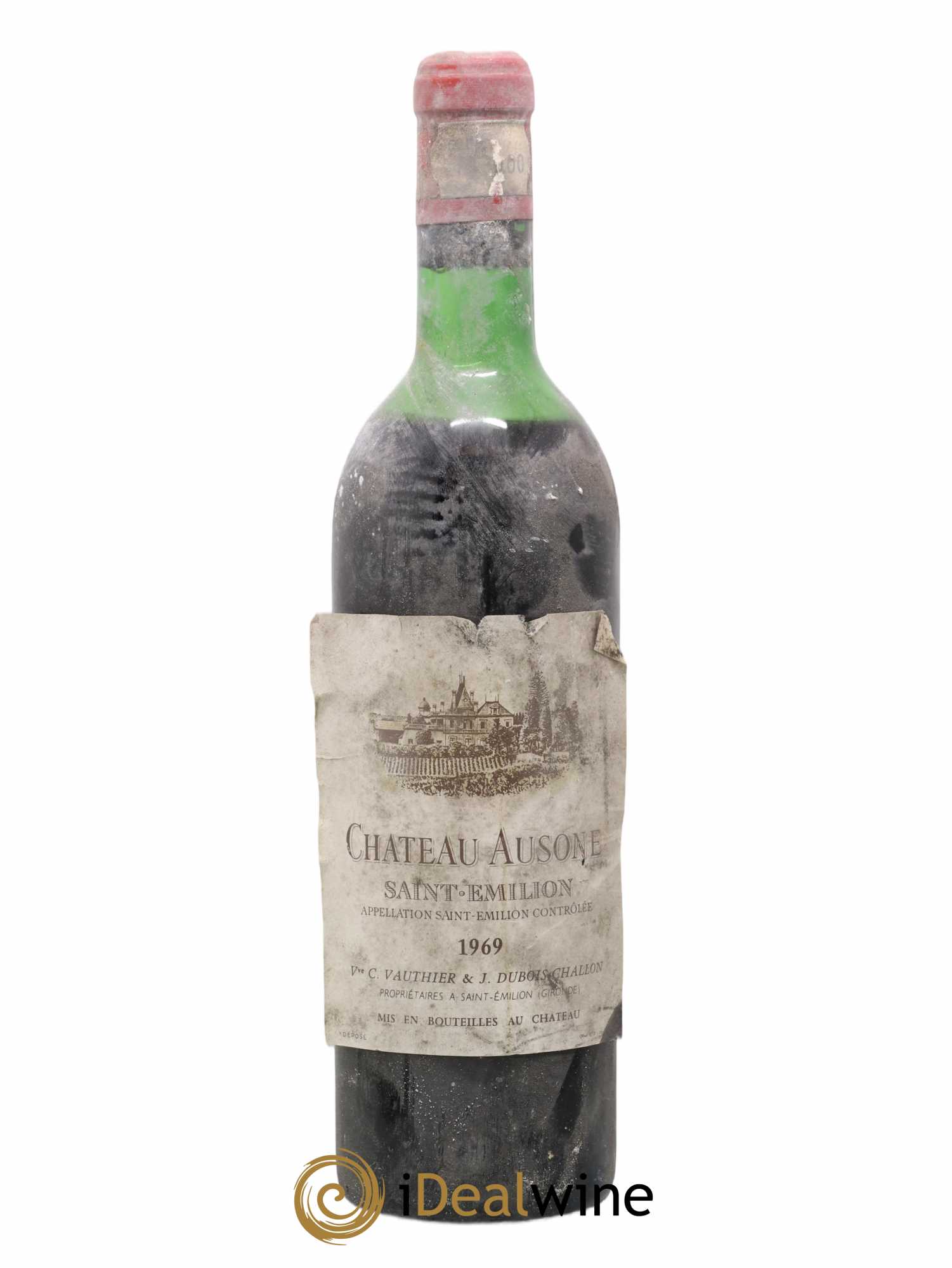 Château Ausone 1er Grand Cru Classé A 1969 - Lot de 1 bouteille - 0