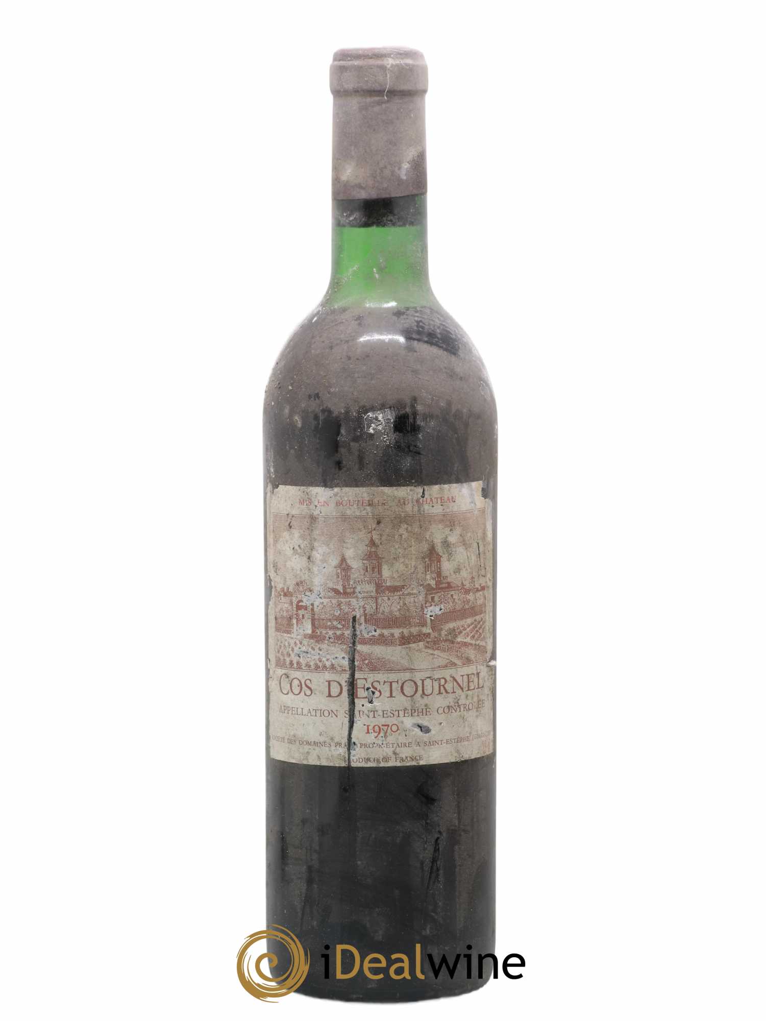 Cos d'Estournel 2ème Grand Cru Classé 1970 - Lot de 1 bouteille - 0