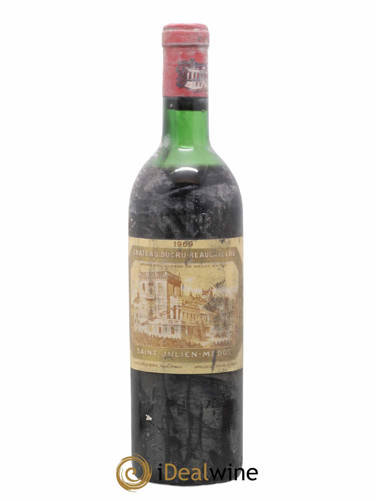 Château Ducru Beaucaillou 2ème Grand Cru Classé 1969 - Lot de 1 bouteille - 0
