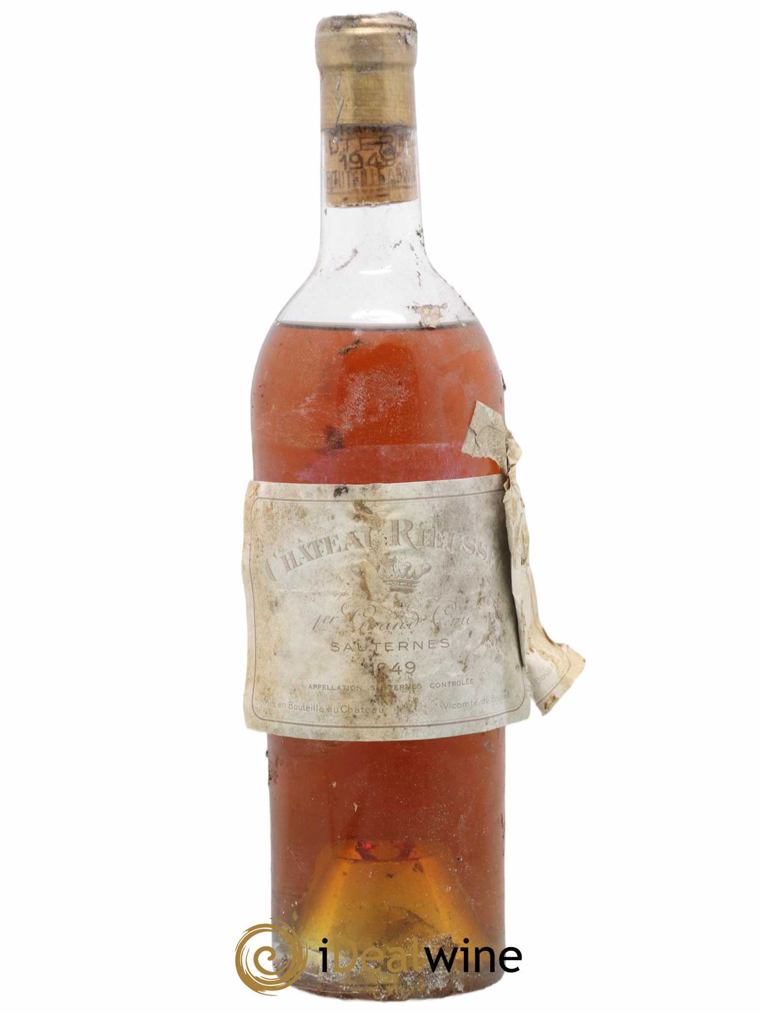 Château Rieussec 1er Grand Cru Classé 1949 - Lot de 1 bouteille - 0