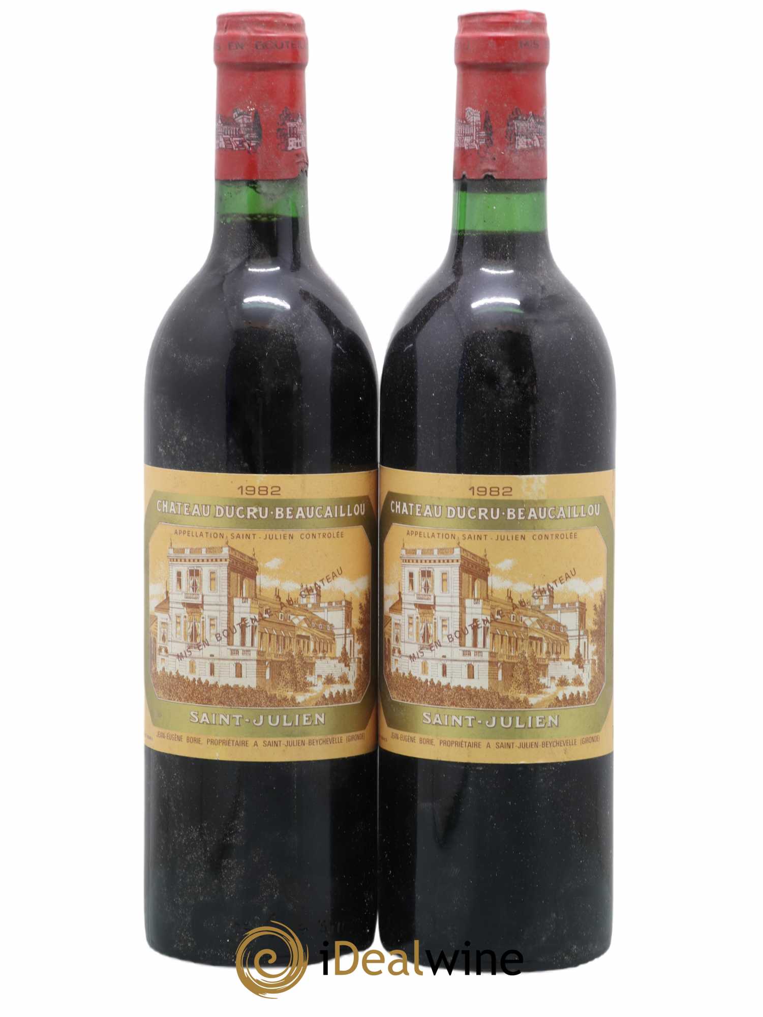Château Ducru Beaucaillou 2ème Grand Cru Classé 1982 - Lot of 2 bottles - 0