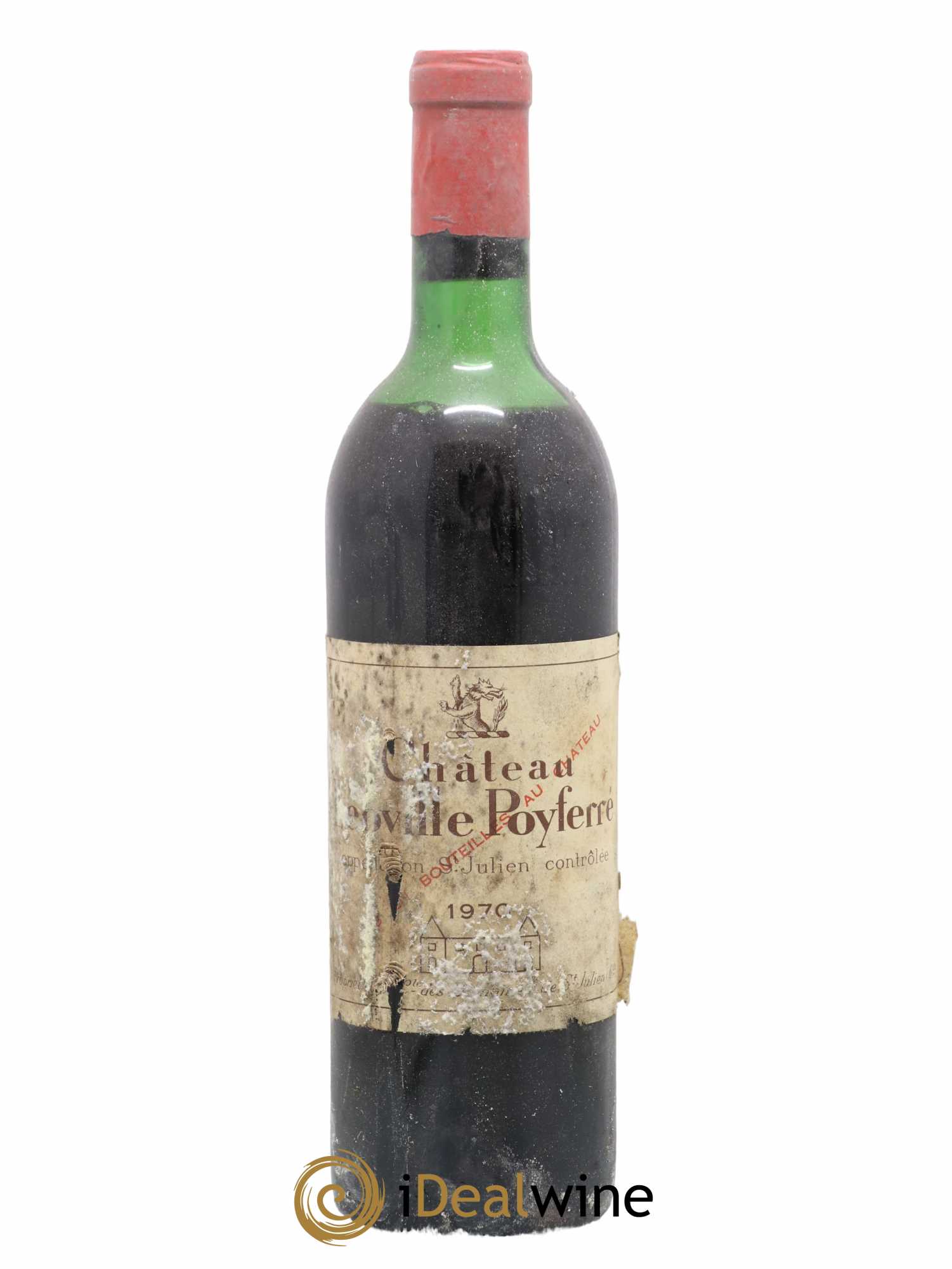 Château Léoville Poyferré 2ème Grand Cru Classé 1970 - Lot de 1 bouteille - 0