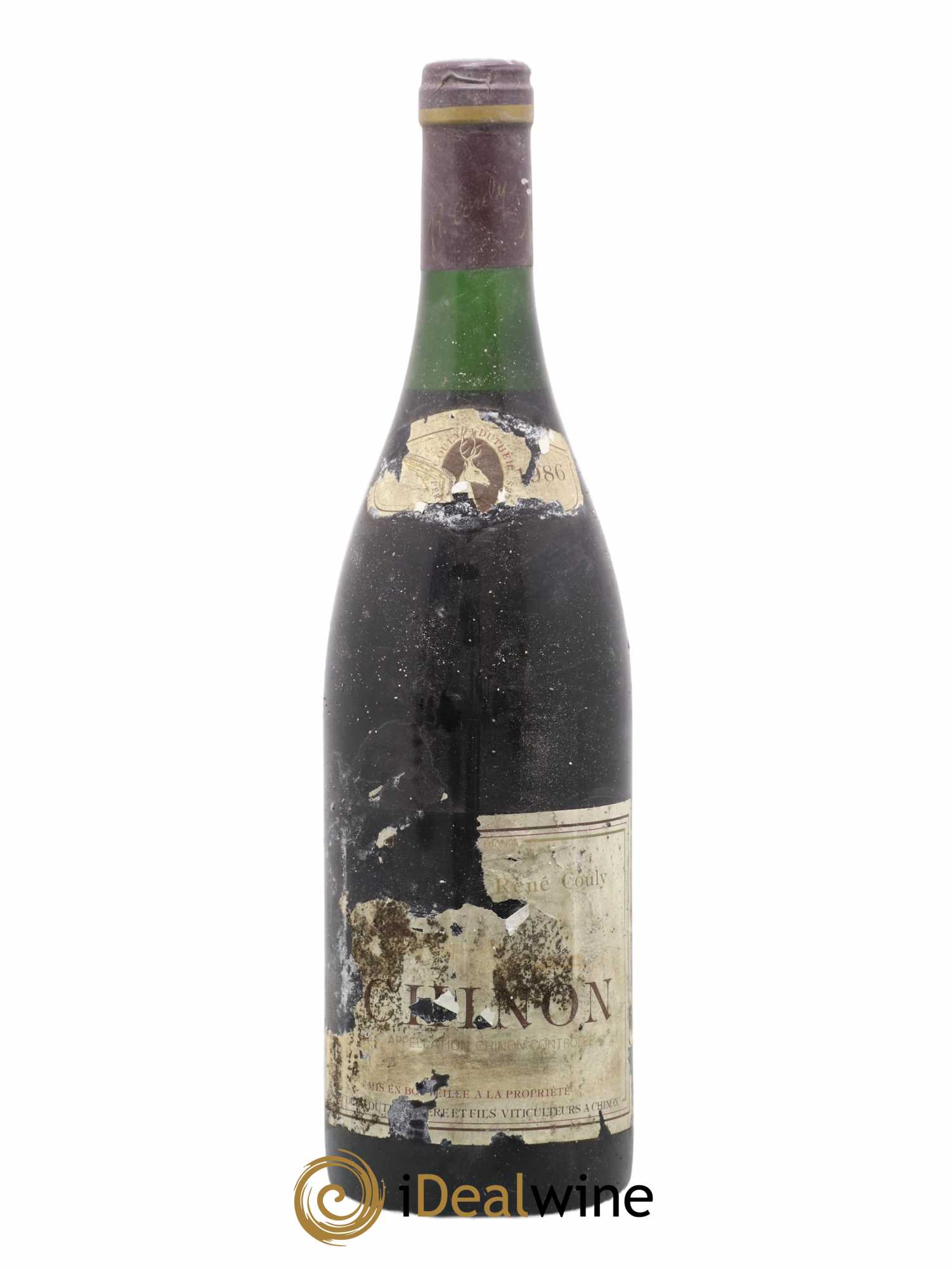 Chinon Domaine Rene Couly 1986 - Lot de 1 bouteille - 0