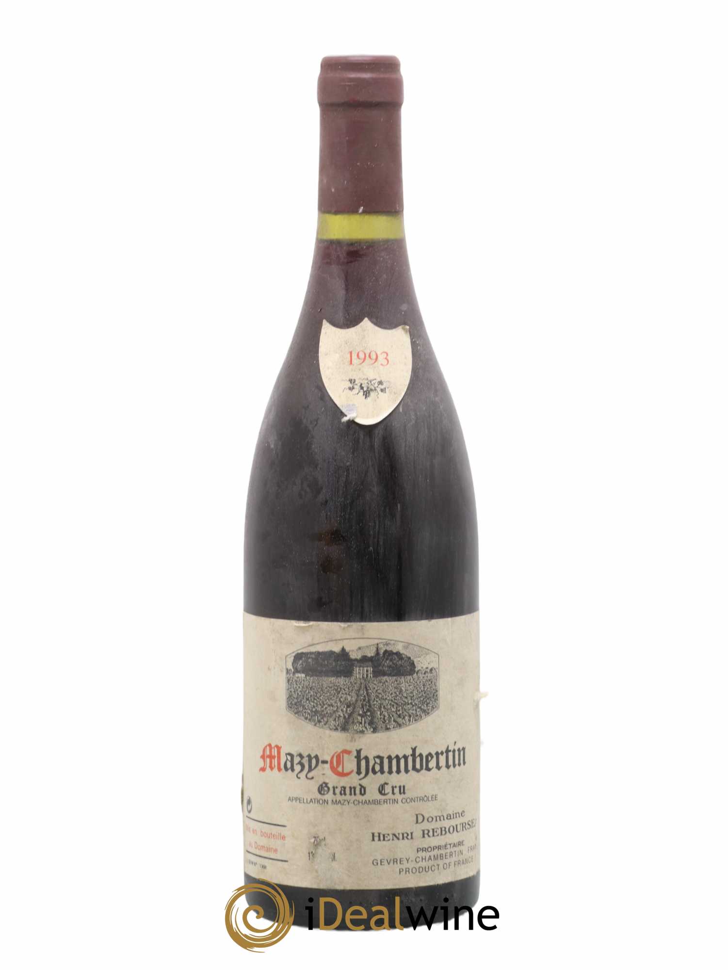 Mazis-Chambertin Grand Cru Henri Rebourseau 1993 - Lot de 1 bouteille - 0