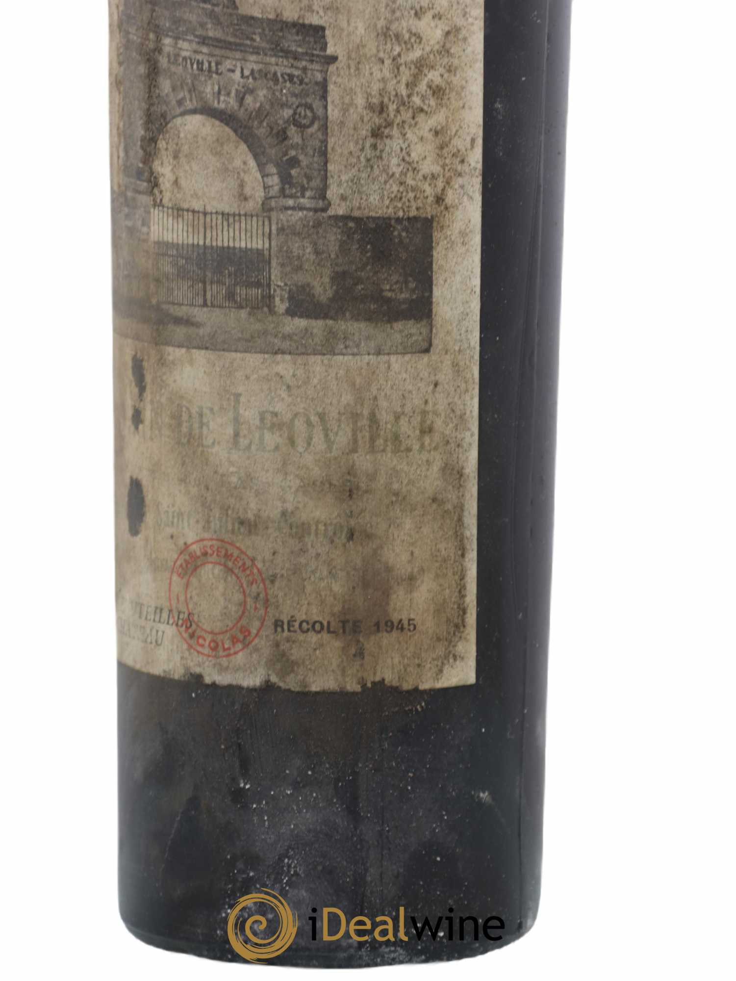 Château Léoville Las Cases 2ème Grand Cru Classé Mise Nicolas 1945 - Lot de 1 bouteille - 1