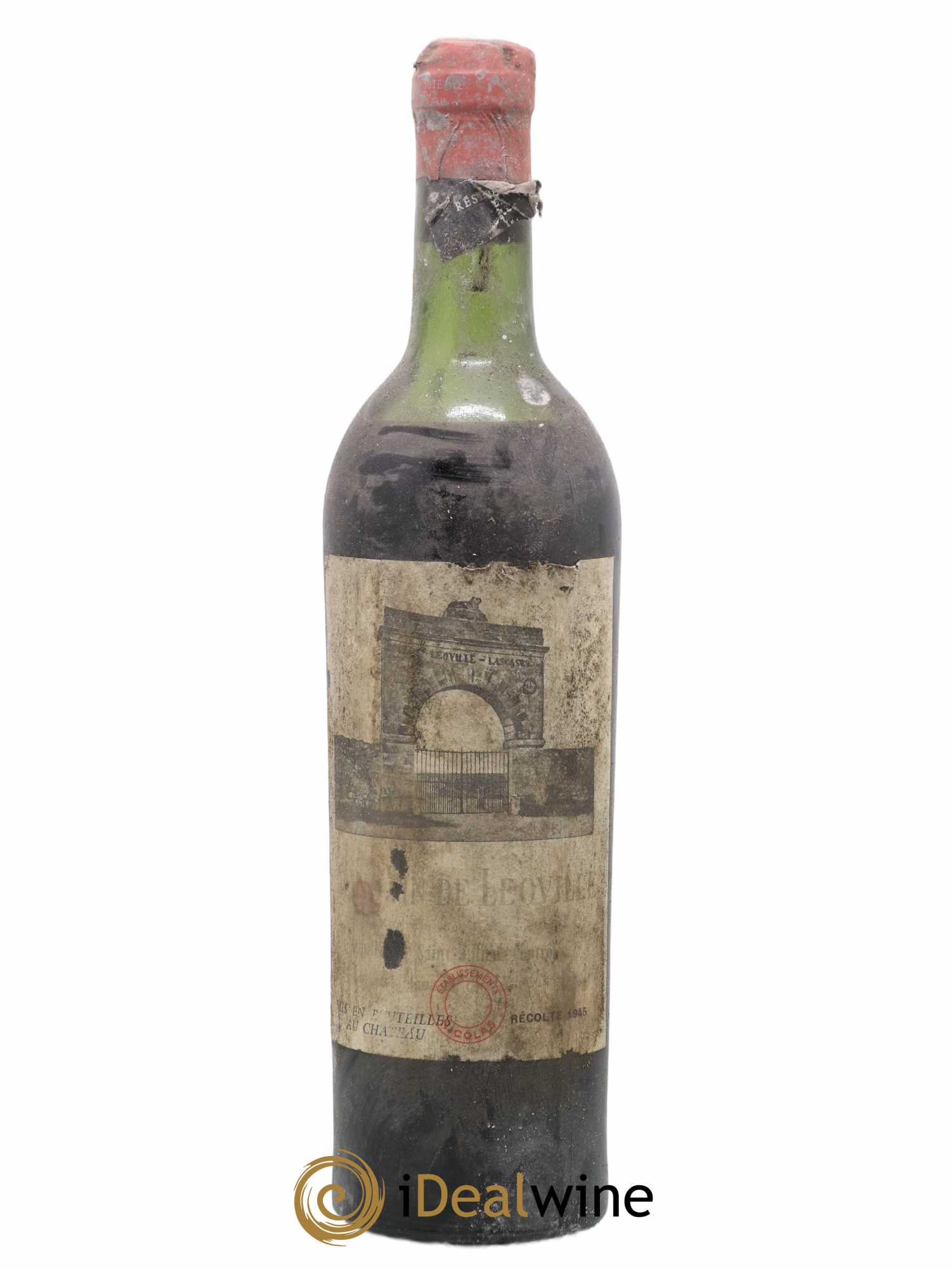 Château Léoville Las Cases 2ème Grand Cru Classé Mise Nicolas 1945 - Lot de 1 bouteille - 0