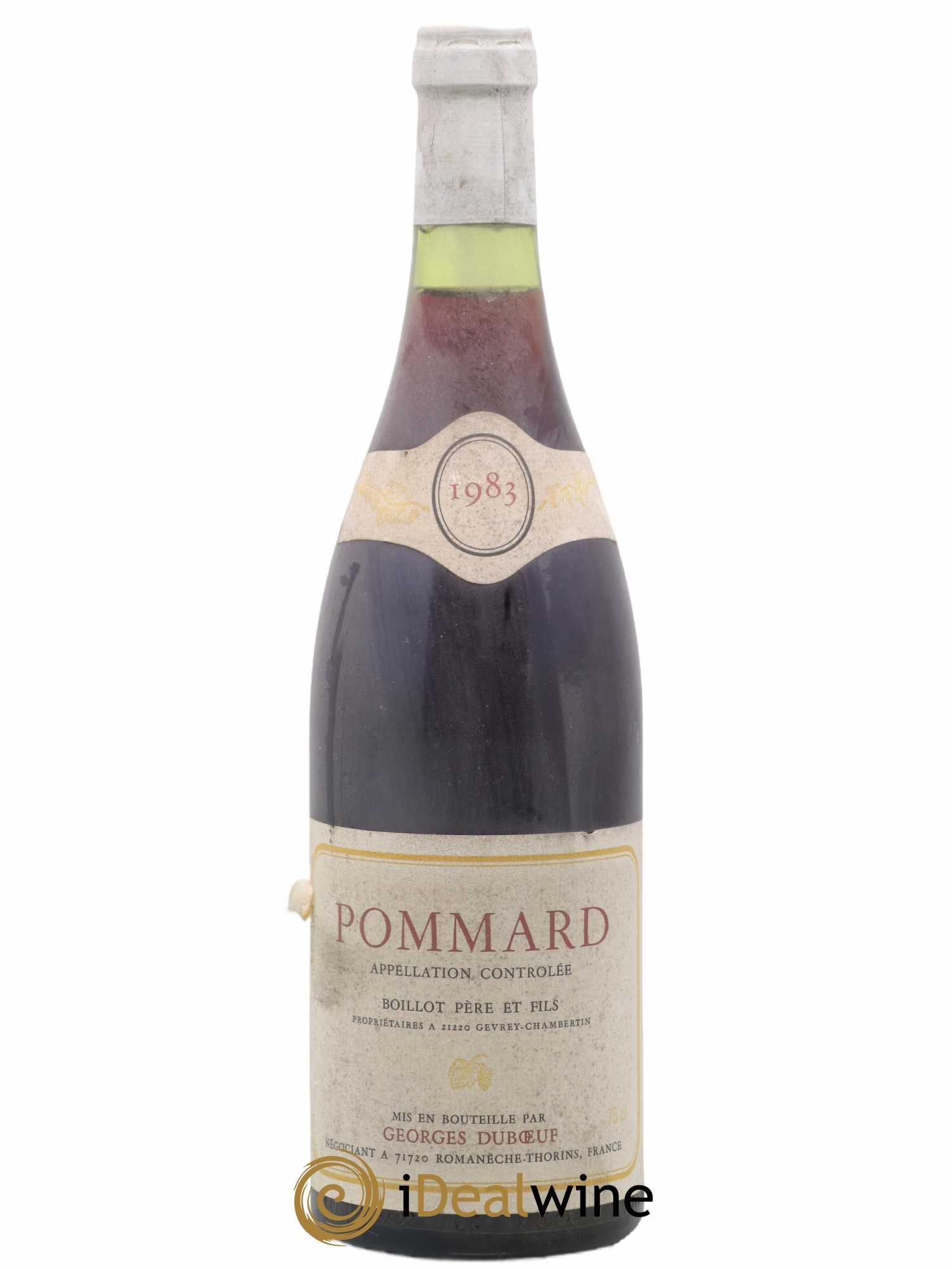 Pommard Duboeuf Boillot & Fils 1983 - Posten von 1 Flasche - 0