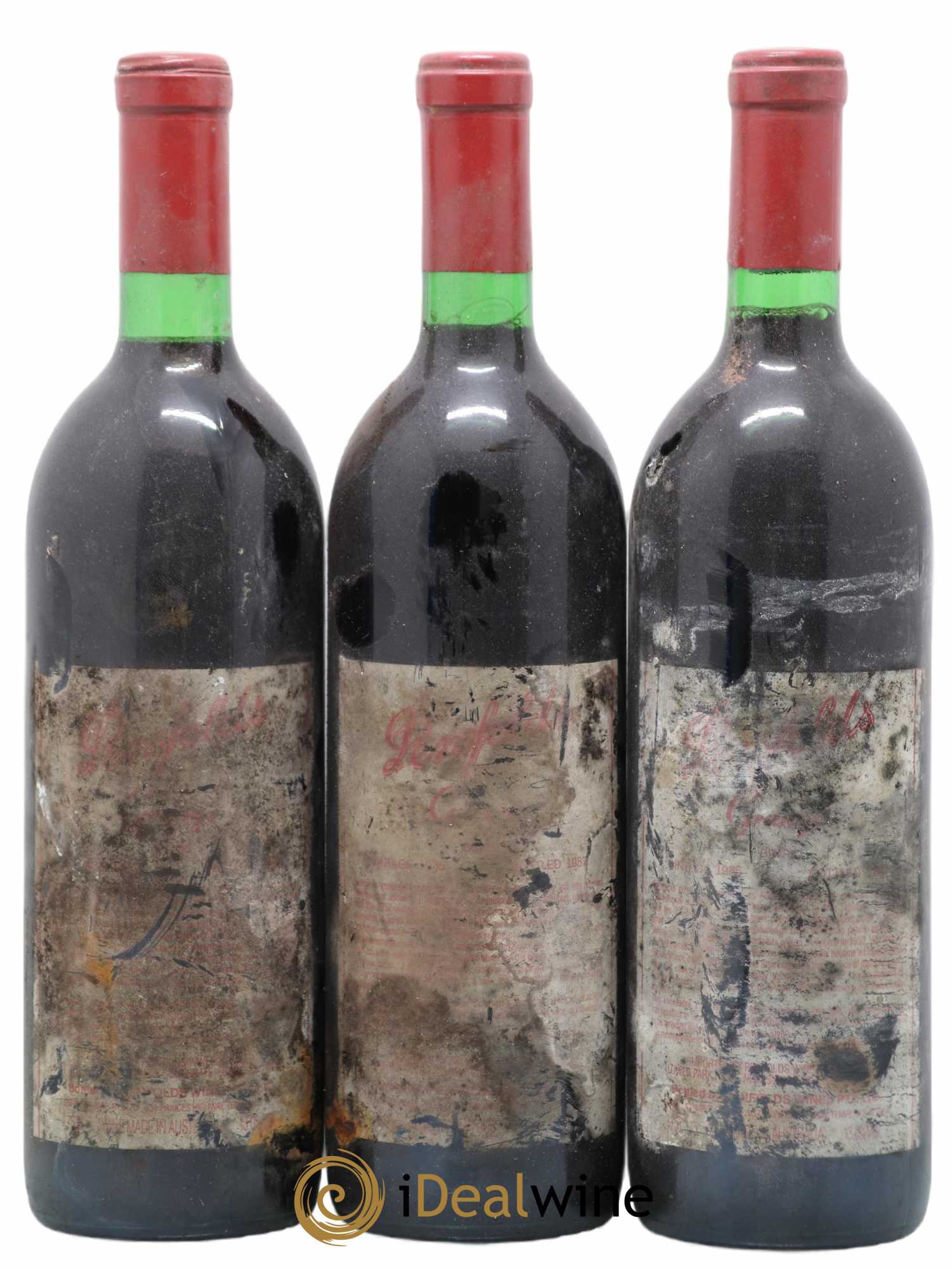 South Australia Penfolds Wines Grange 1985 - Lot de 3 bouteilles - 0