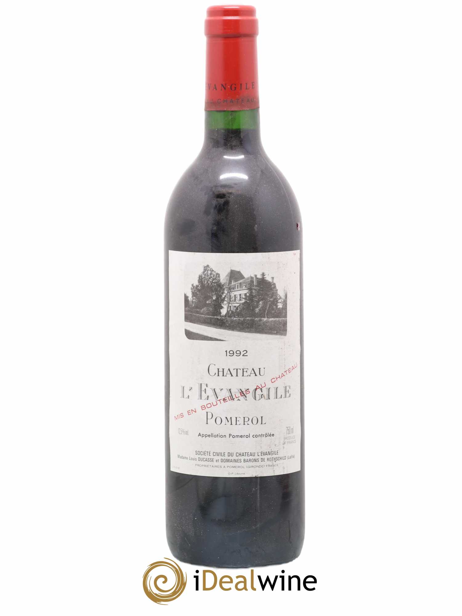 Château l' Évangile 1992 - Lot de 1 bouteille - 0