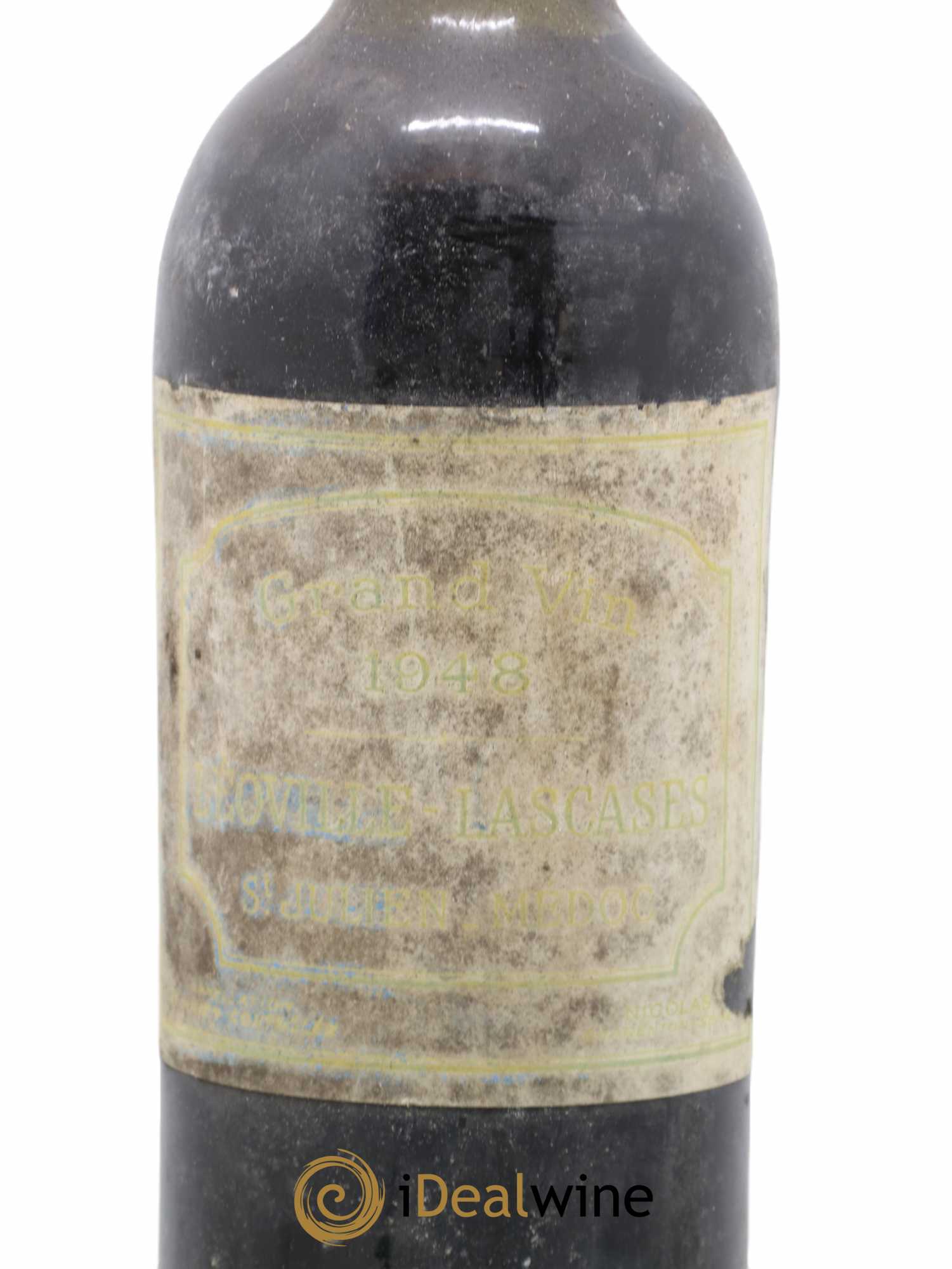 Château Léoville Las Cases 2ème Grand Cru Classé Mise Nicolas 1948 - Lot de 1 bouteille - 1