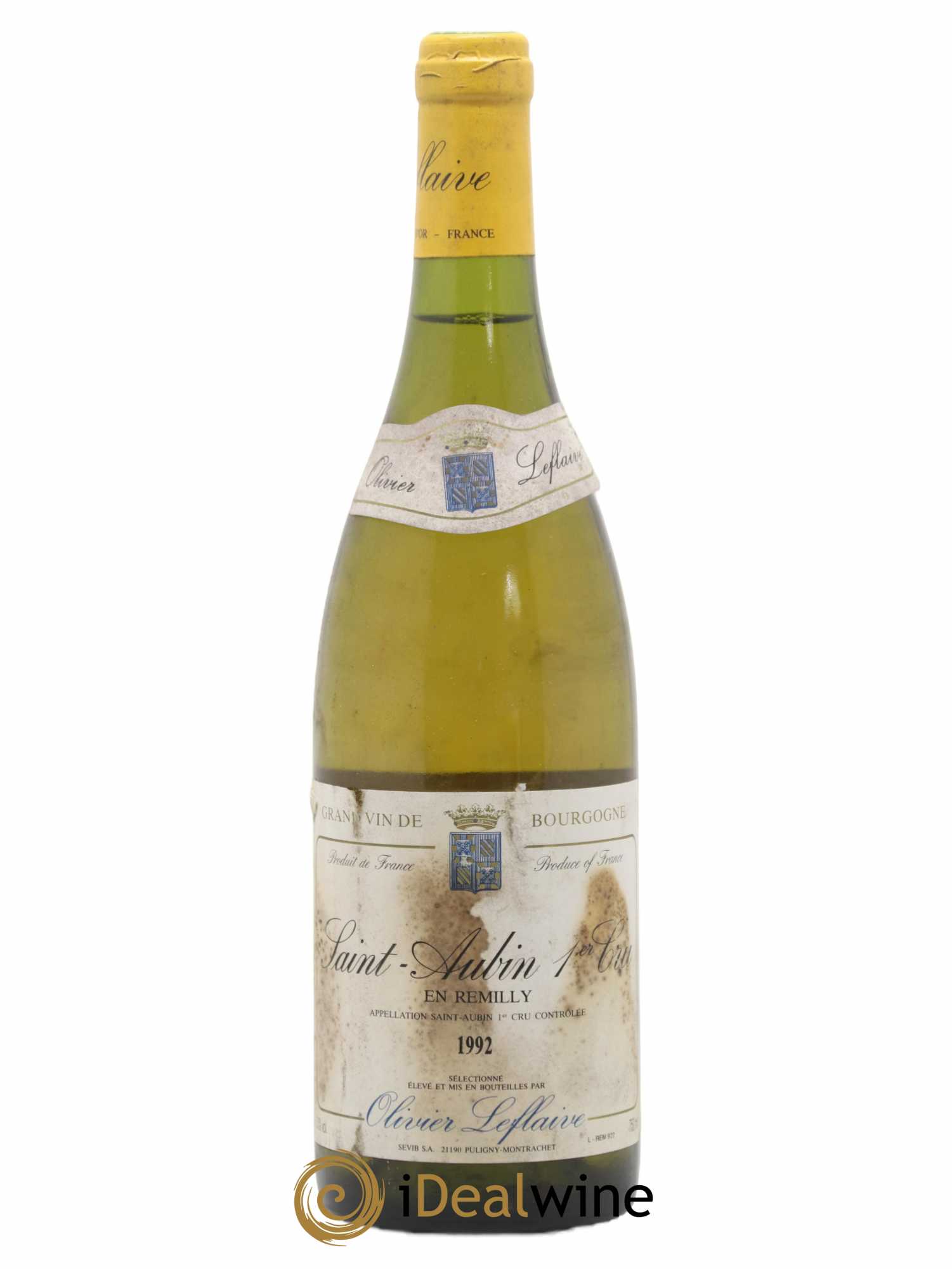 Saint-Aubin 1er Cru En Remilly Olivier Leflaive 1992 - Posten von 1 Flasche - 0