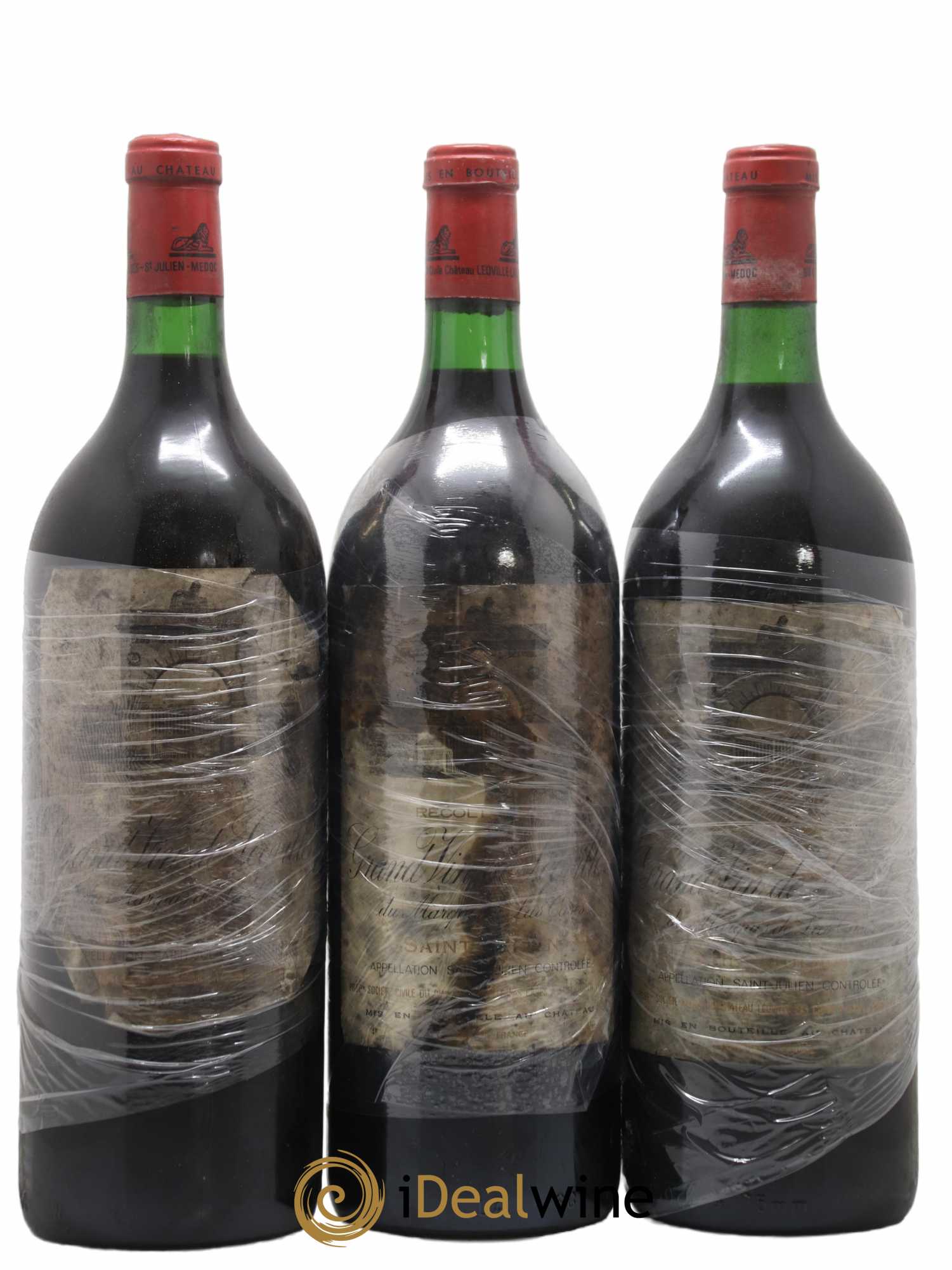 Château Léoville Las Cases 2ème Grand Cru Classé 1982 - Lot de 3 magnums - 0