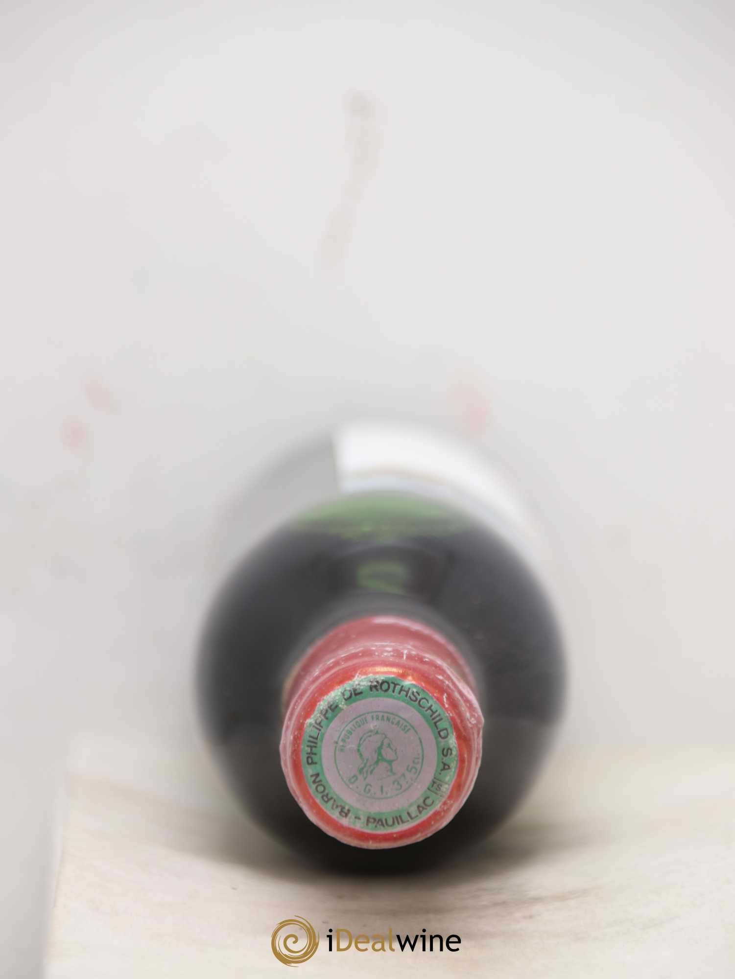 Château Mouton Rothschild 1er Grand Cru Classé 1981 - Lot de 2 demi bouteilles - 1
