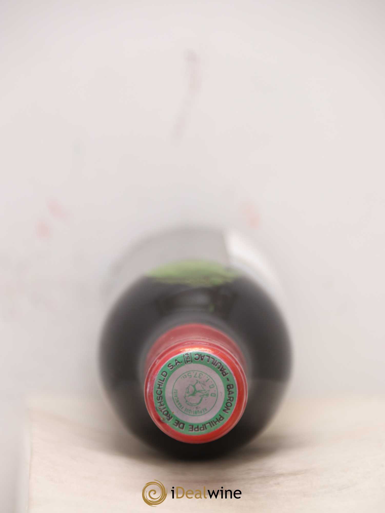 Château Mouton Rothschild 1er Grand Cru Classé 1981 - Lot de 1 demi bouteille - 1