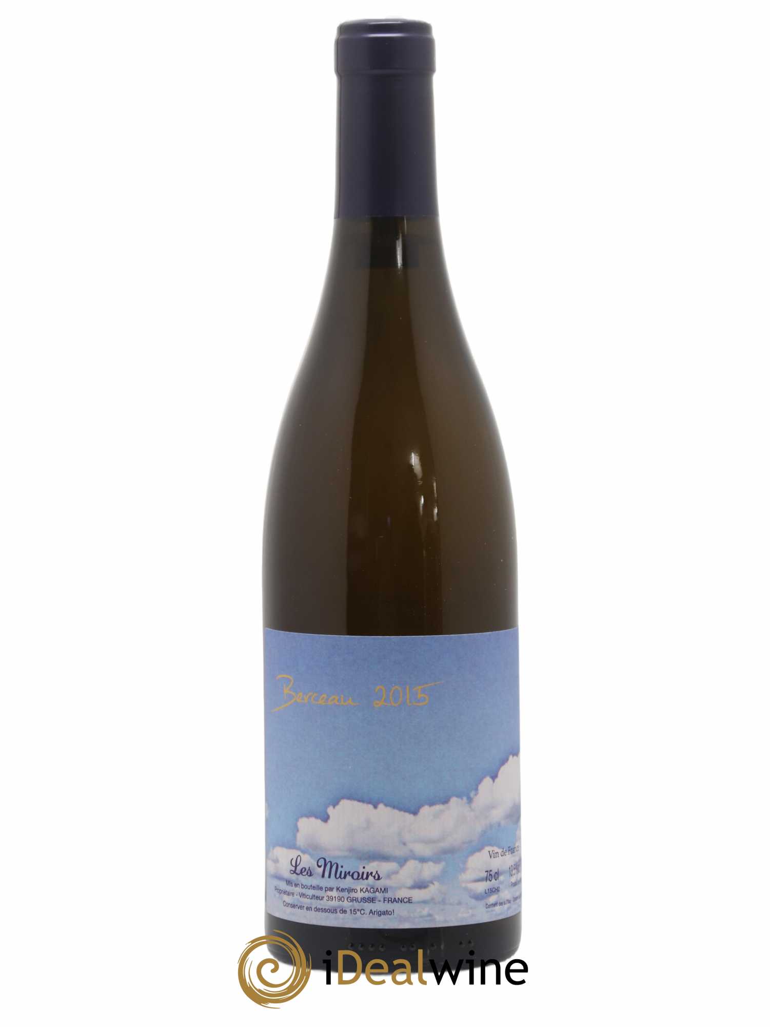 Vin de France Le Berceau Kenjiro Kagami - Domaine des Miroirs 2015 - Lot de 1 bouteille - 0