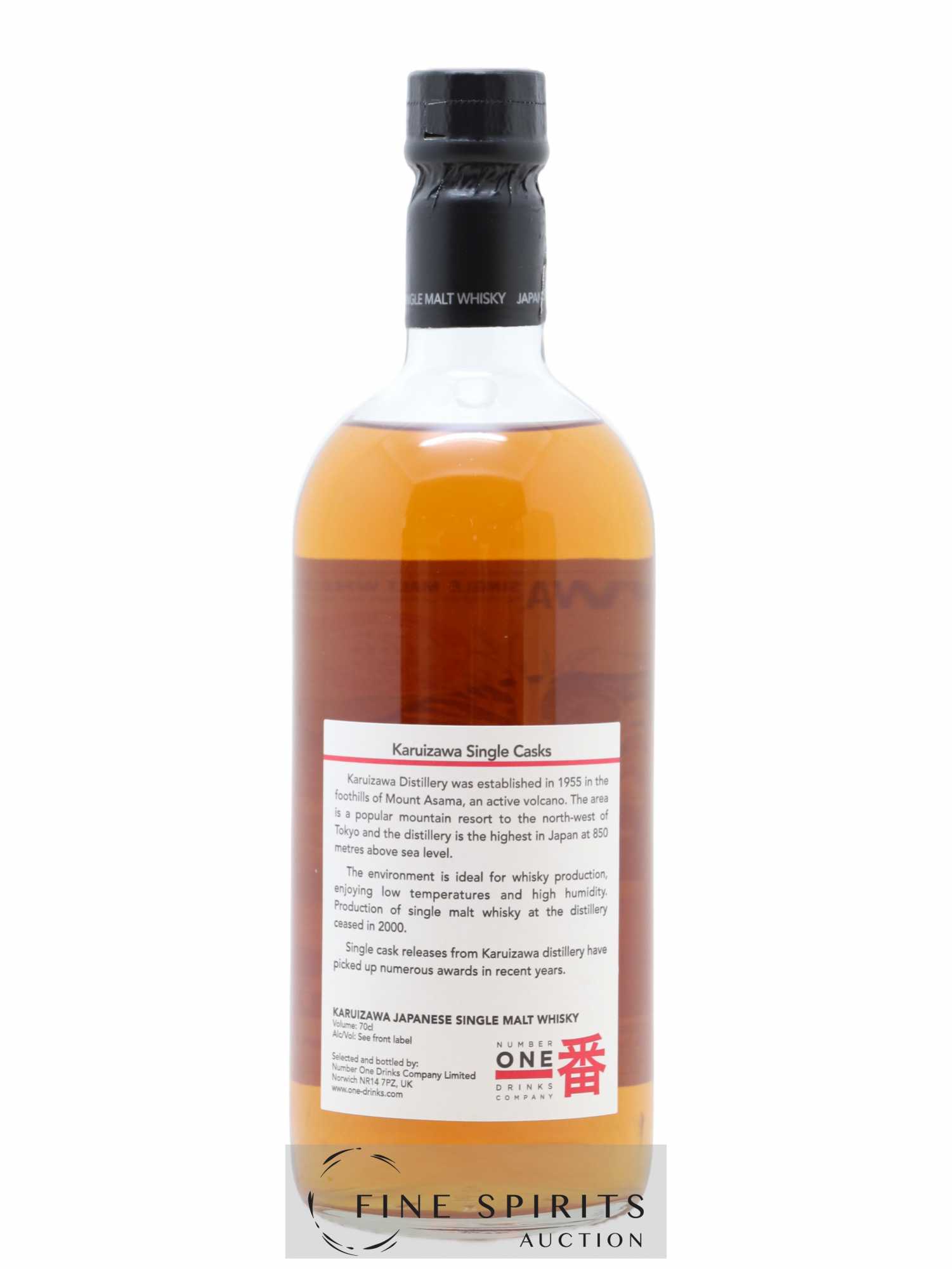 Karuizawa 2000 Of. Sherry Butt - Cask n°166 - bottled 2013 LMDW - Lot de 1 bouteille - 2