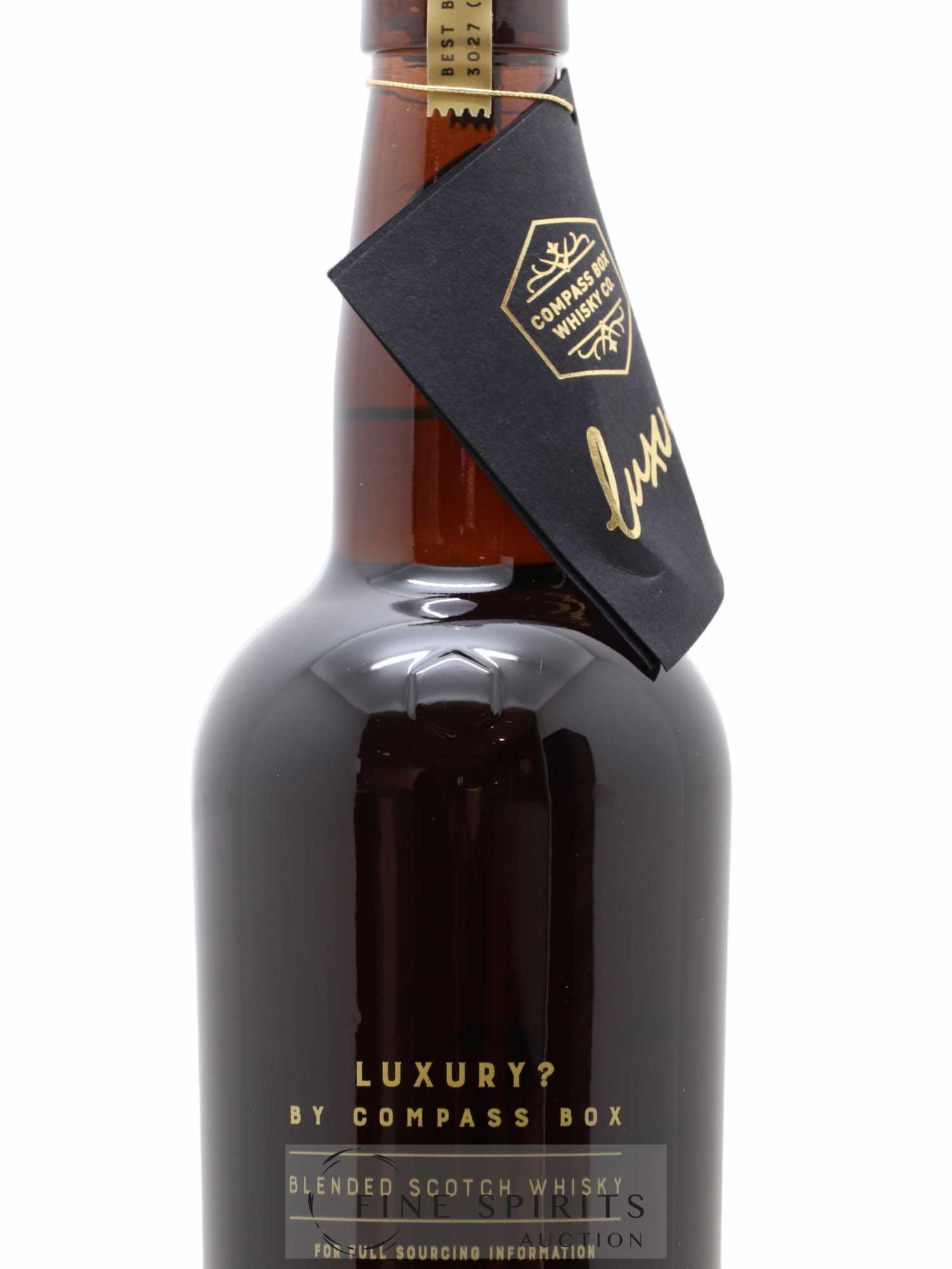 Luxury Compass Box bottled 2015 Limited Release of 4 992 bottles - Lot de 1 bouteille - 3