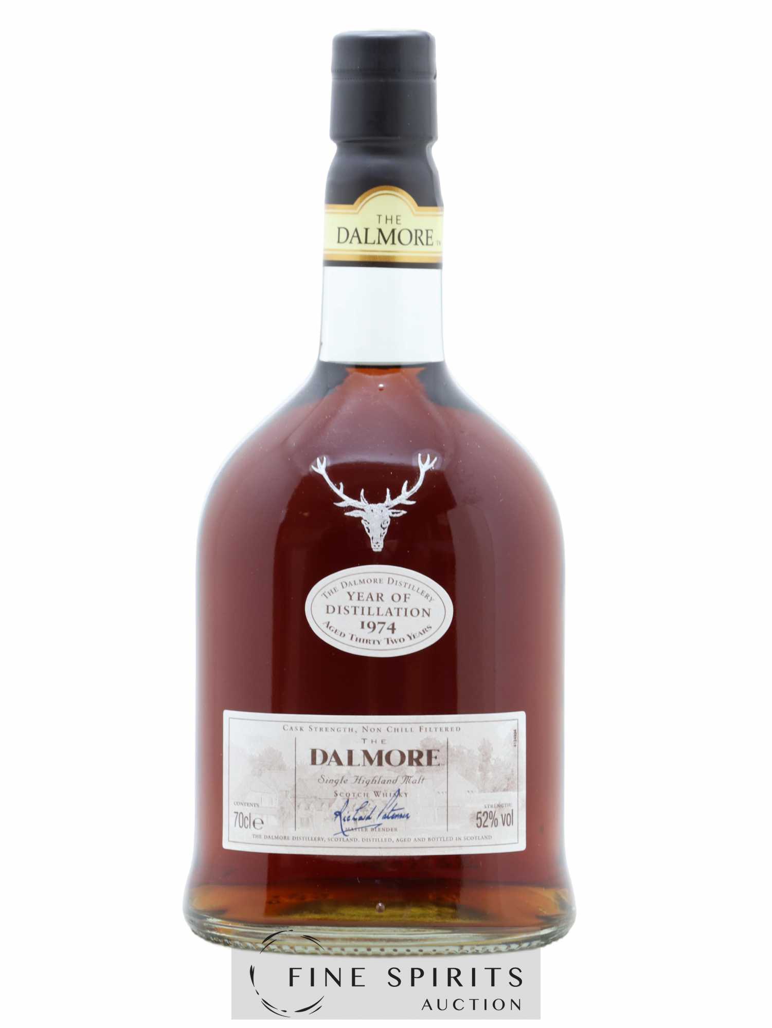 Dalmore 32 years 1974 Of. Cask Strength - Non Chill Filtered - Lot de 1 bouteille - 1