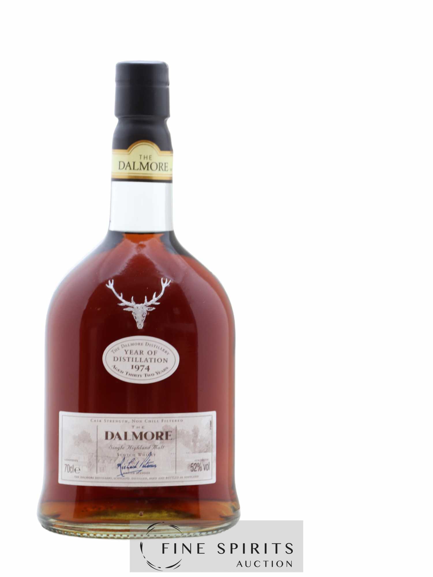 Dalmore 32 years 1974 Of. Cask Strength - Non Chill Filtered - Lot de 1 bouteille - 0