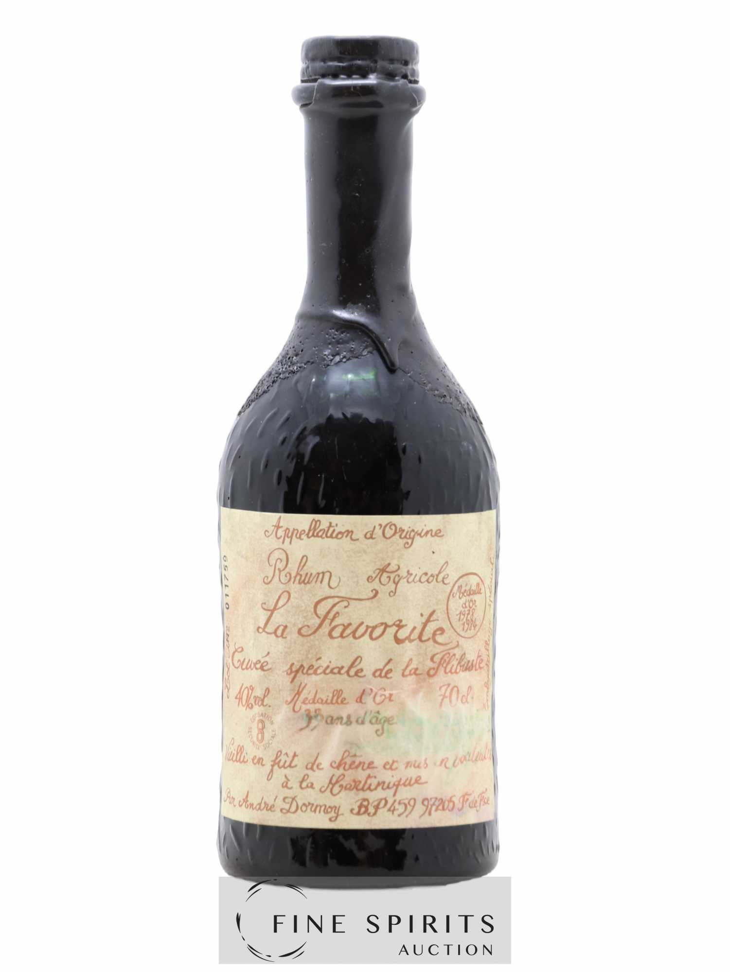 La Favorite 33 years Of. La Flibuste Embouteillage Spécial Cuvée Spéciale - Lot de 1 bouteille - 0