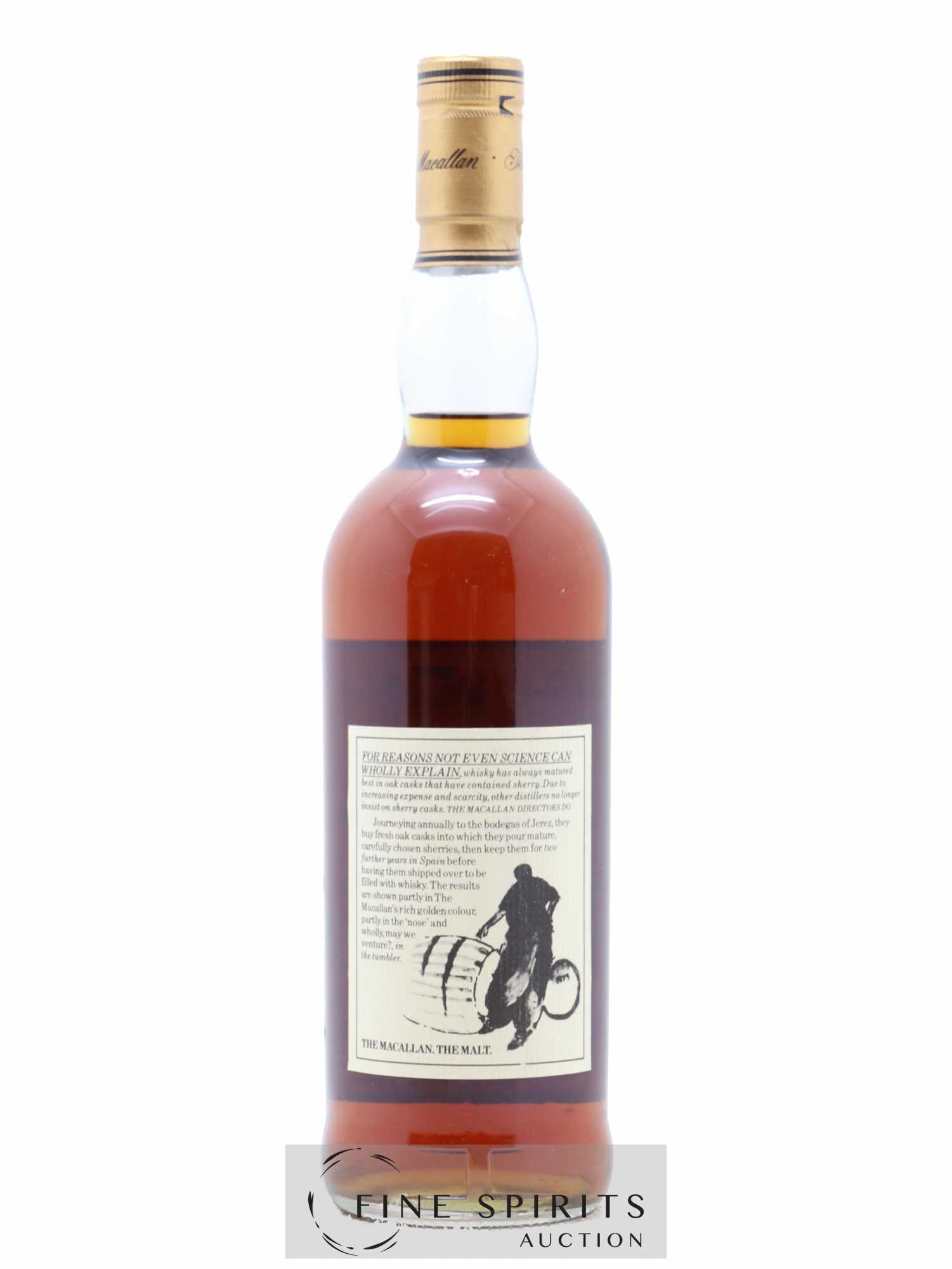 Macallan (The) 18 years 1968 Of. Sherry Wood Matured - bottled 1987 Corade Import - Lot de 1 bouteille - 1