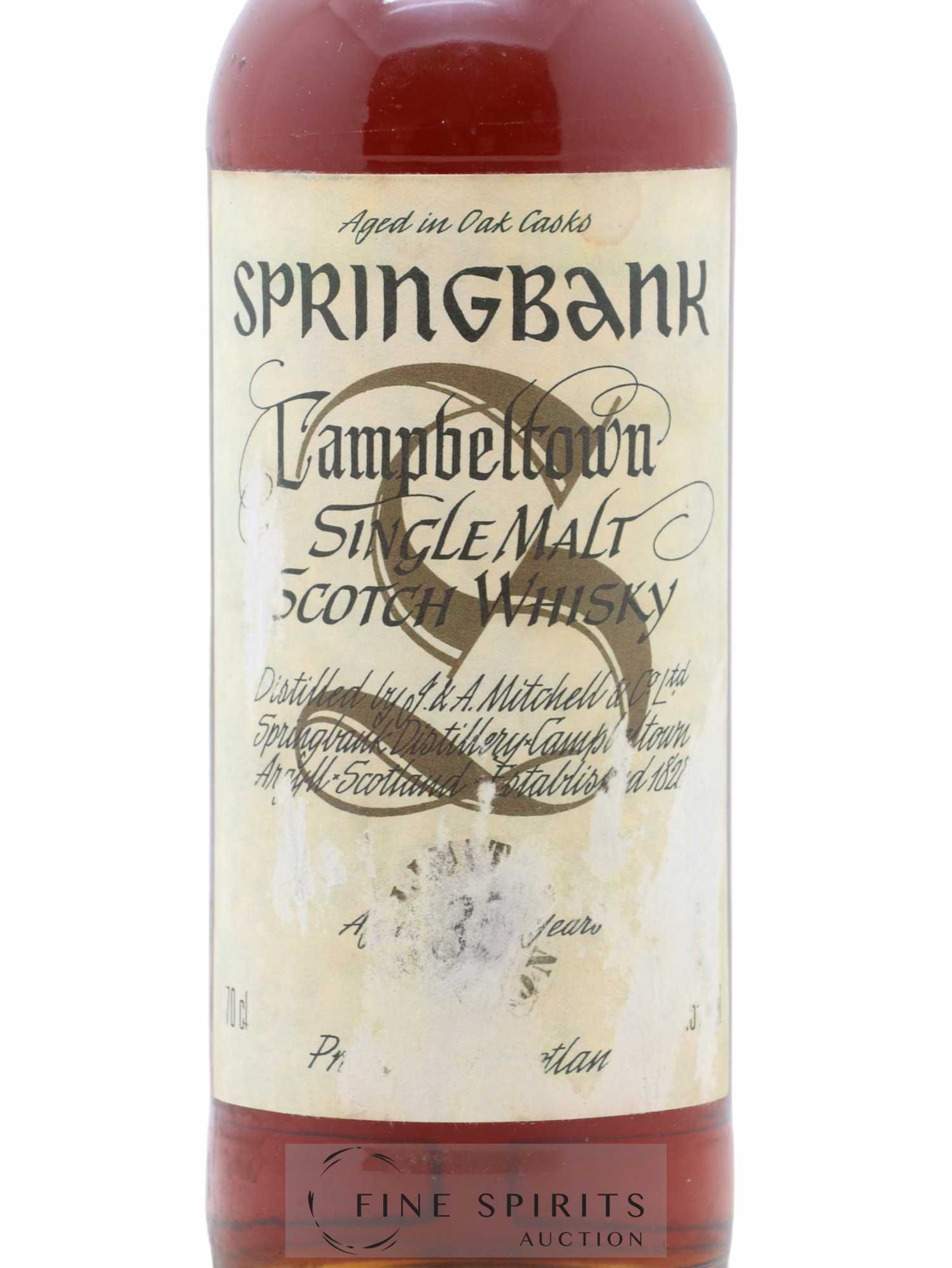 Springbank 35 years Of. Millenium Limited Edition - Lot de 1 bouteille - 1
