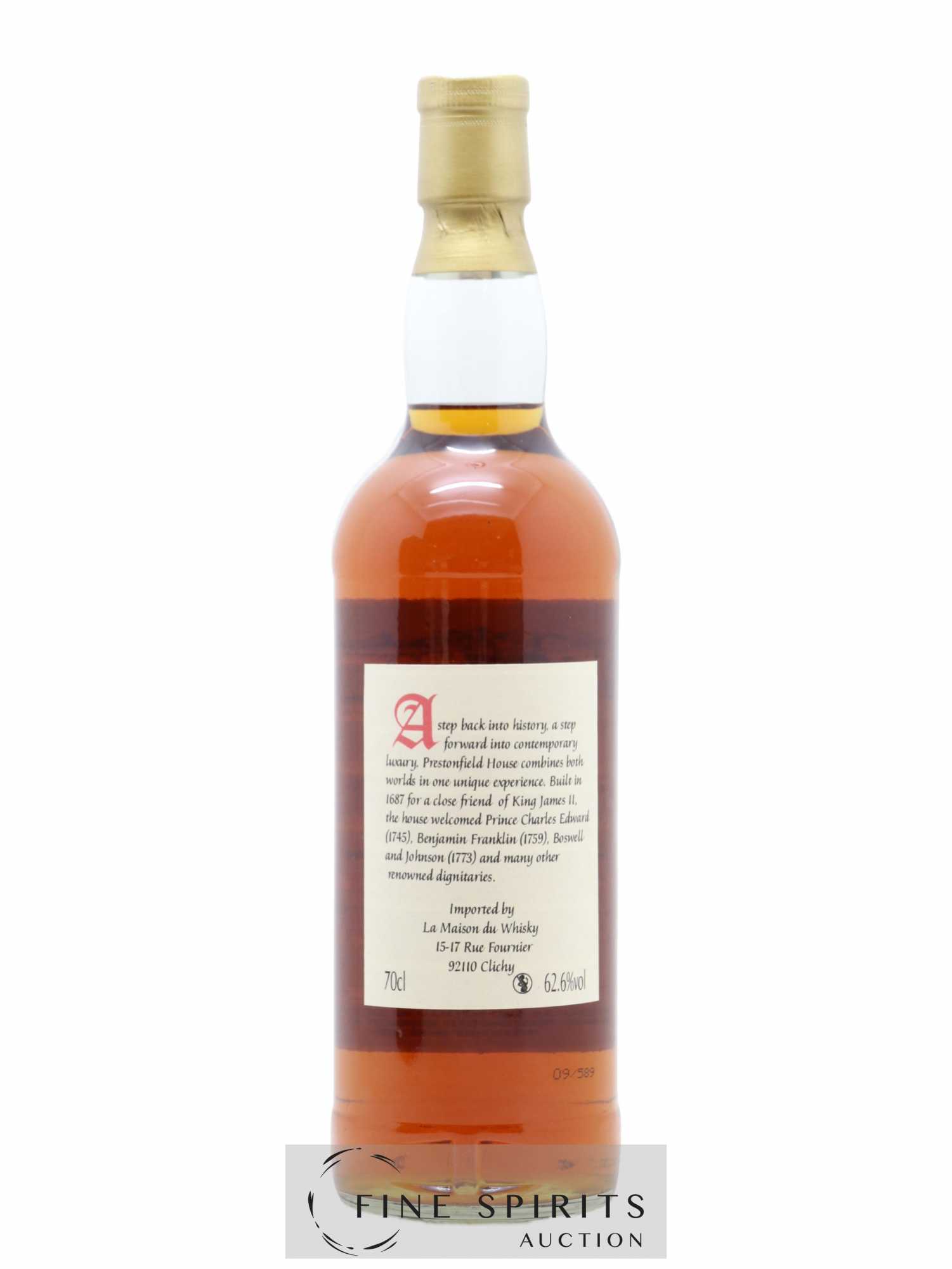 Ben Nevis 34 years 1975 The Prestonfield Bourbon Barrel n°7440 - One of 139 - Lot de 1 bouteille - 2