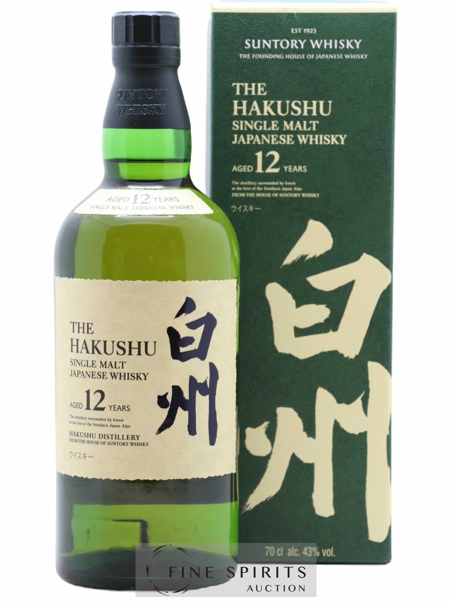 Hakushu 12 years Of. - Posten von 1 Flasche - 0