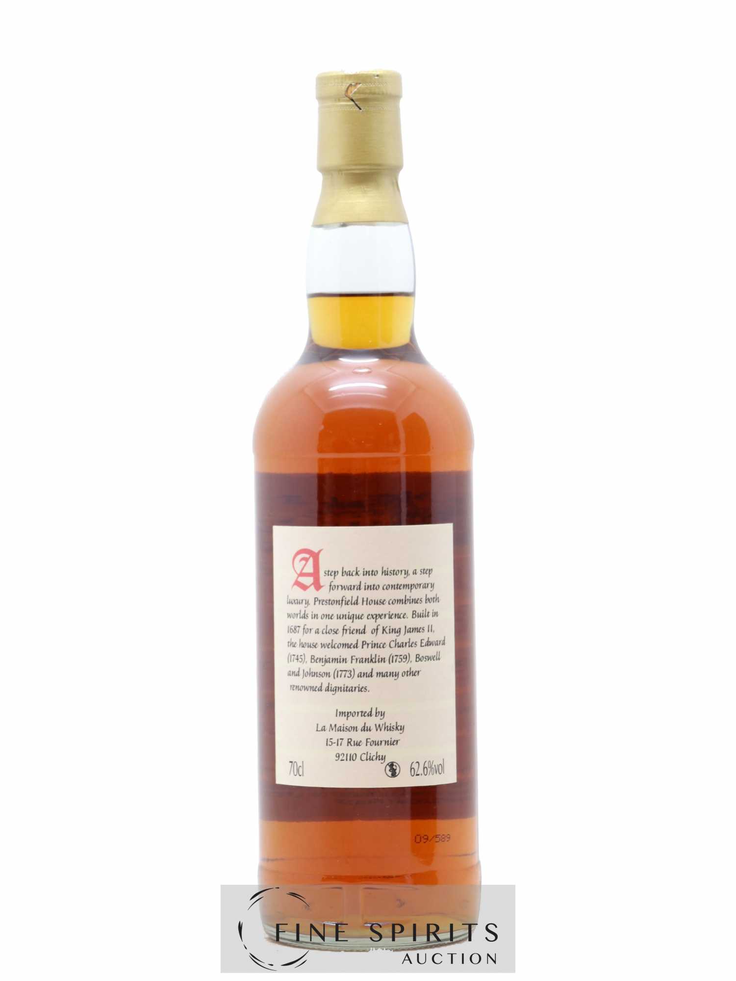 Ben Nevis 34 years 1975 The Prestonfield Bourbon Barrel n°7440 - One of 139 - Lot of 1 bottle - 2