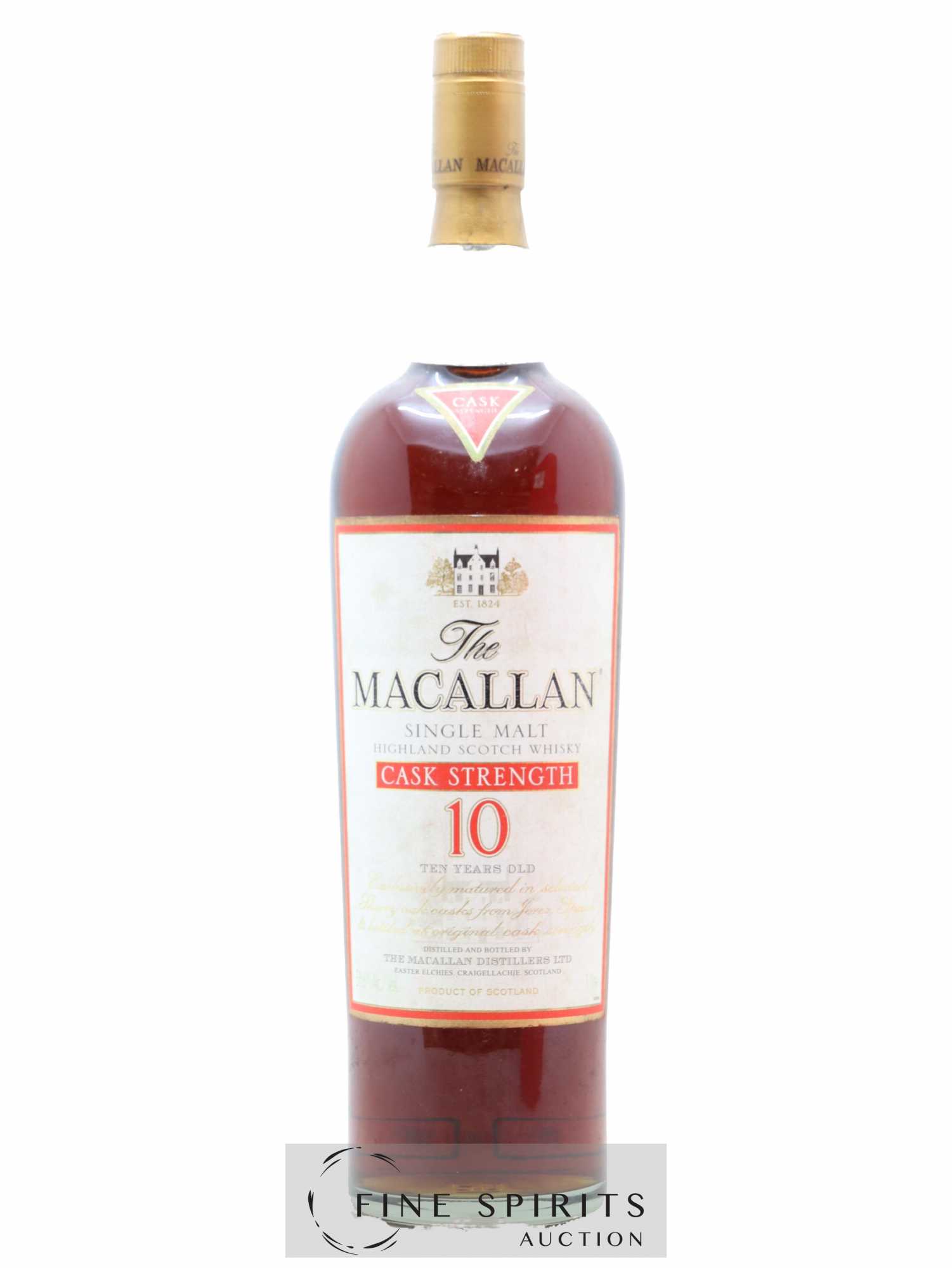 Macallan (The) 10 years Of. Cask Strength Sherry Oak Casks - Lot de 1 bouteille - 1
