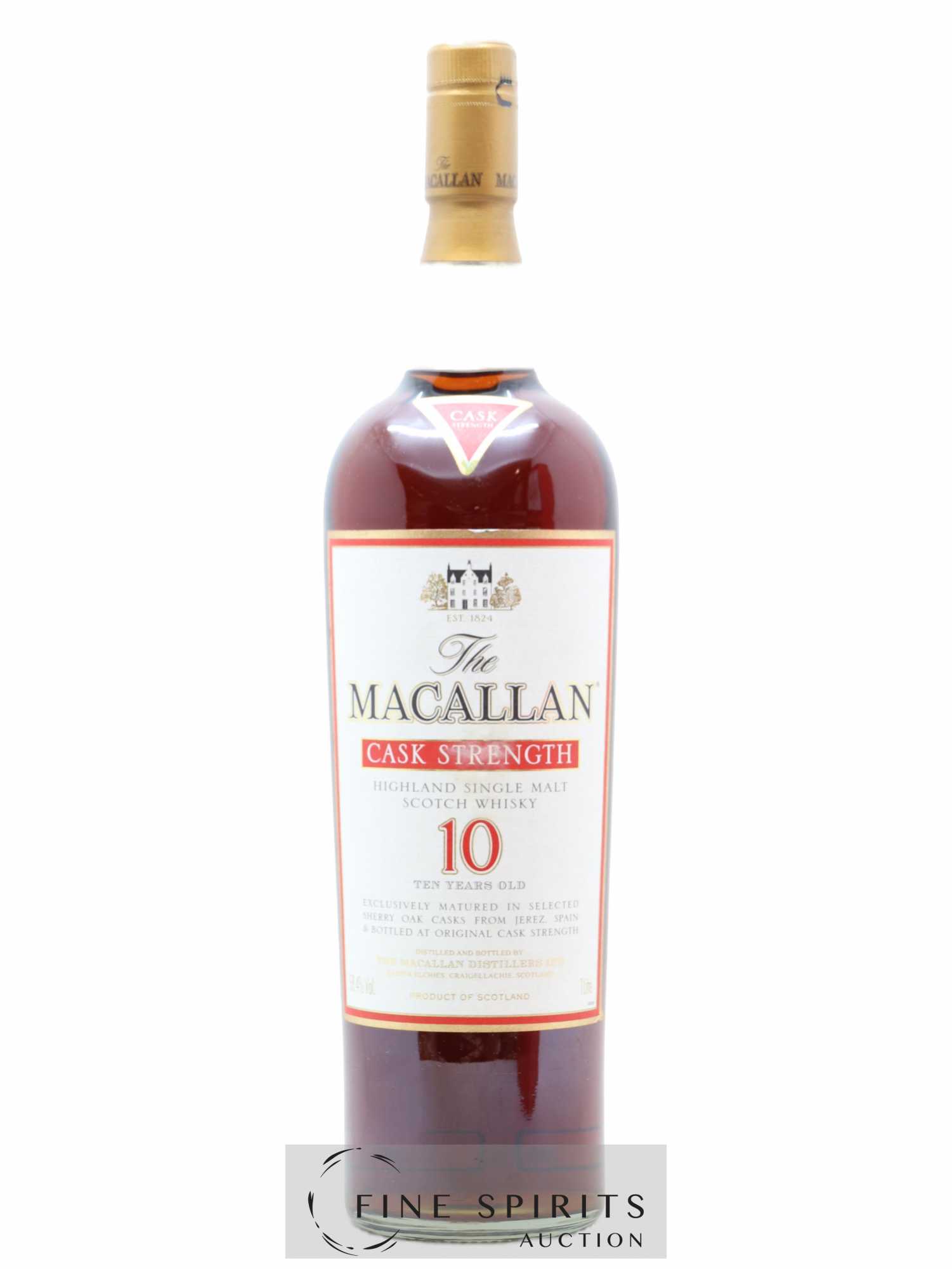 Macallan (The) 10 years Of. Original Cask Strength - Lot de 1 bouteille - 1