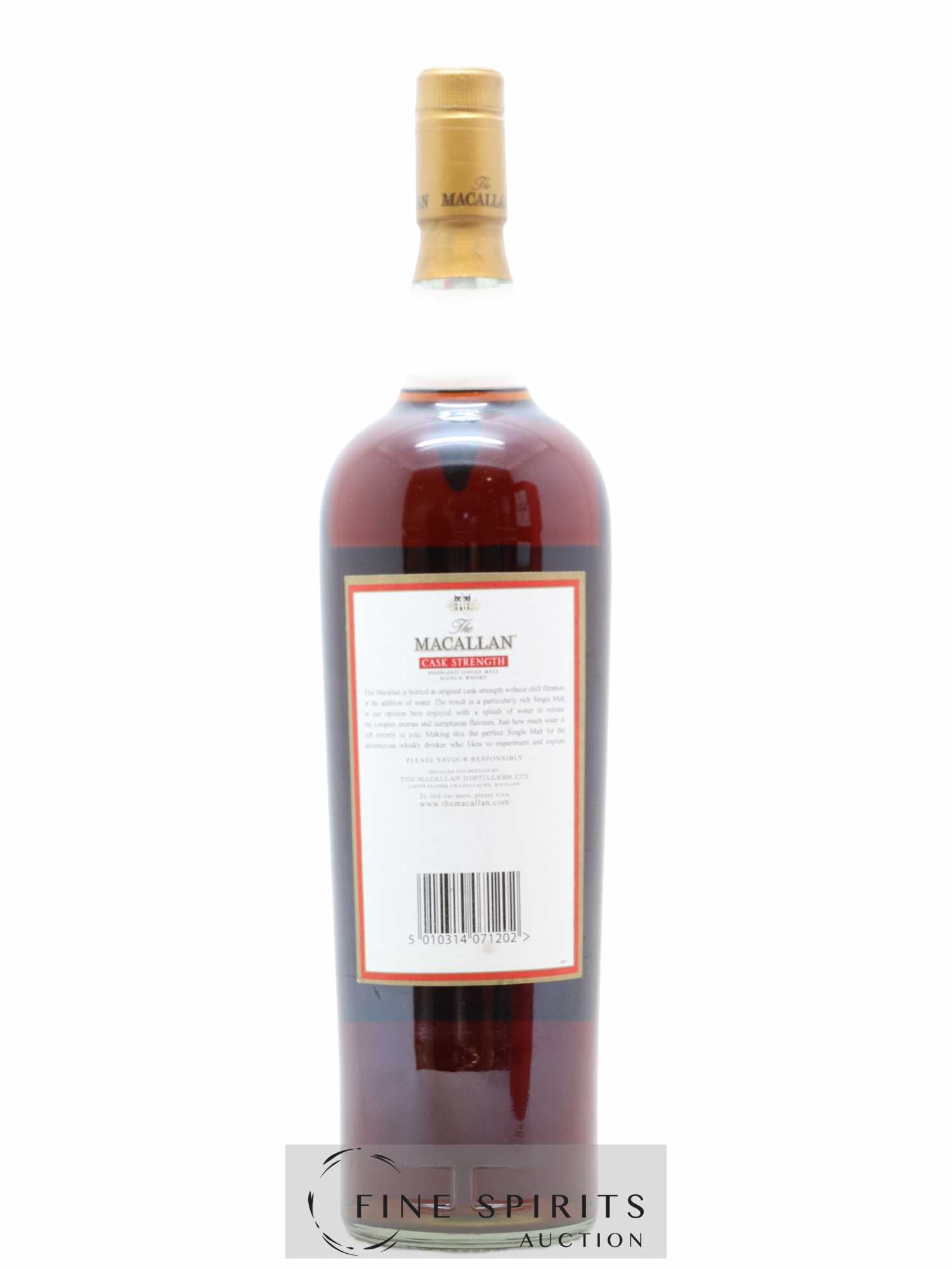 Macallan (The) 10 years Of. Original Cask Strength - Lot de 1 bouteille - 2