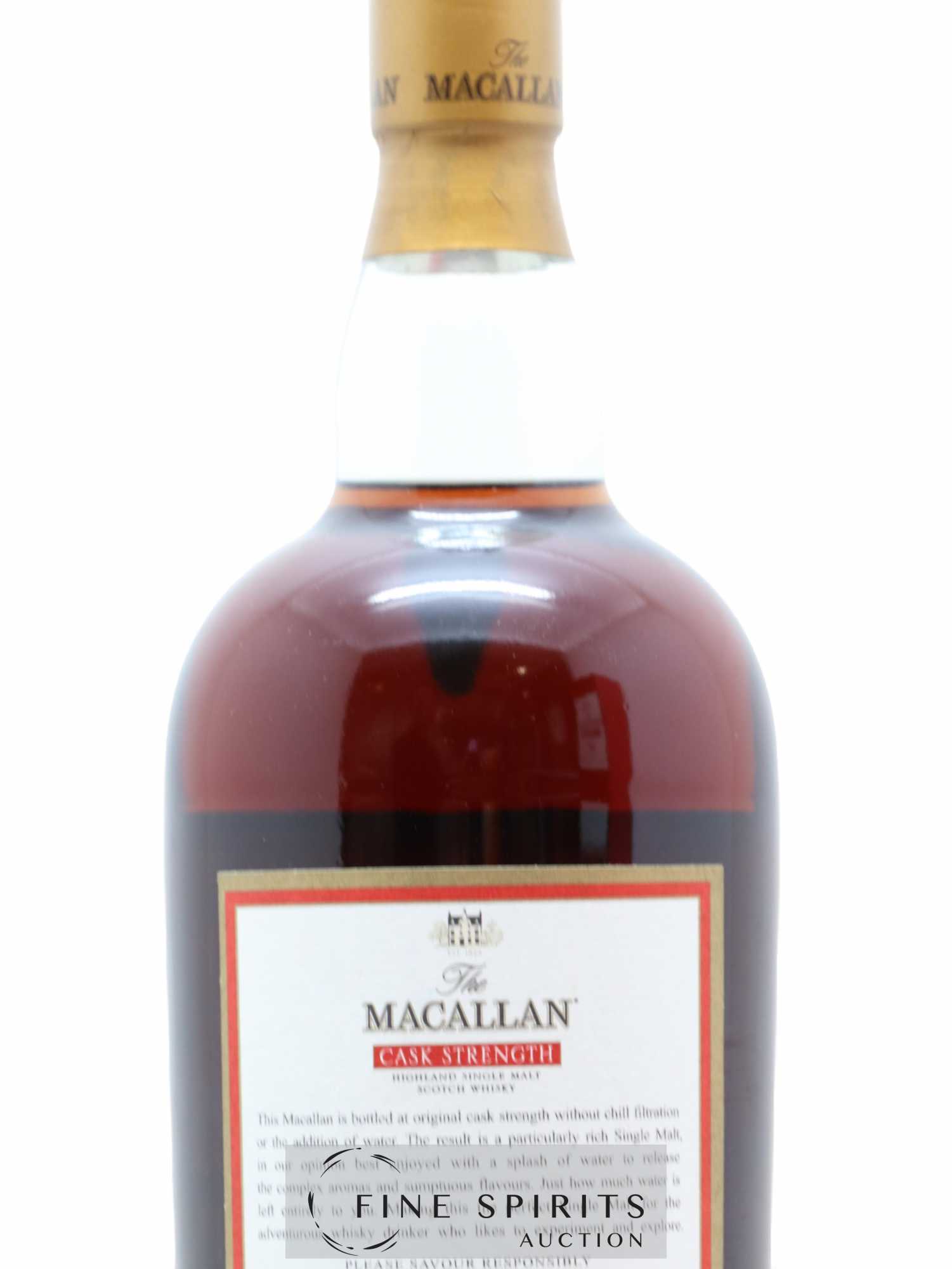 Macallan (The) 10 years Of. Original Cask Strength - Lot de 1 bouteille - 3