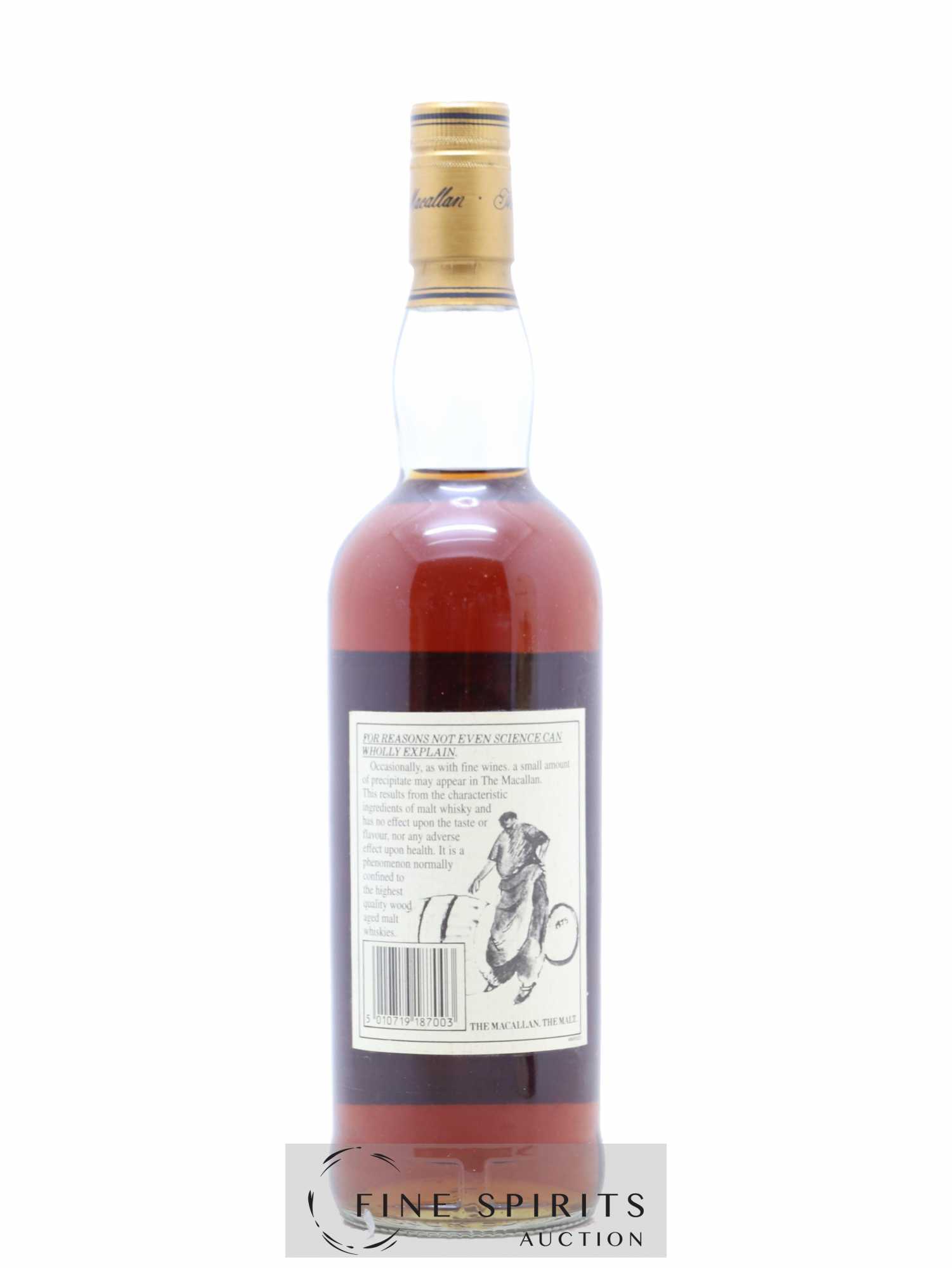 Macallan (The) 18 years 1980 Of. Sherry Wood Matured - bottled 1999 - Lot de 1 bouteille - 2