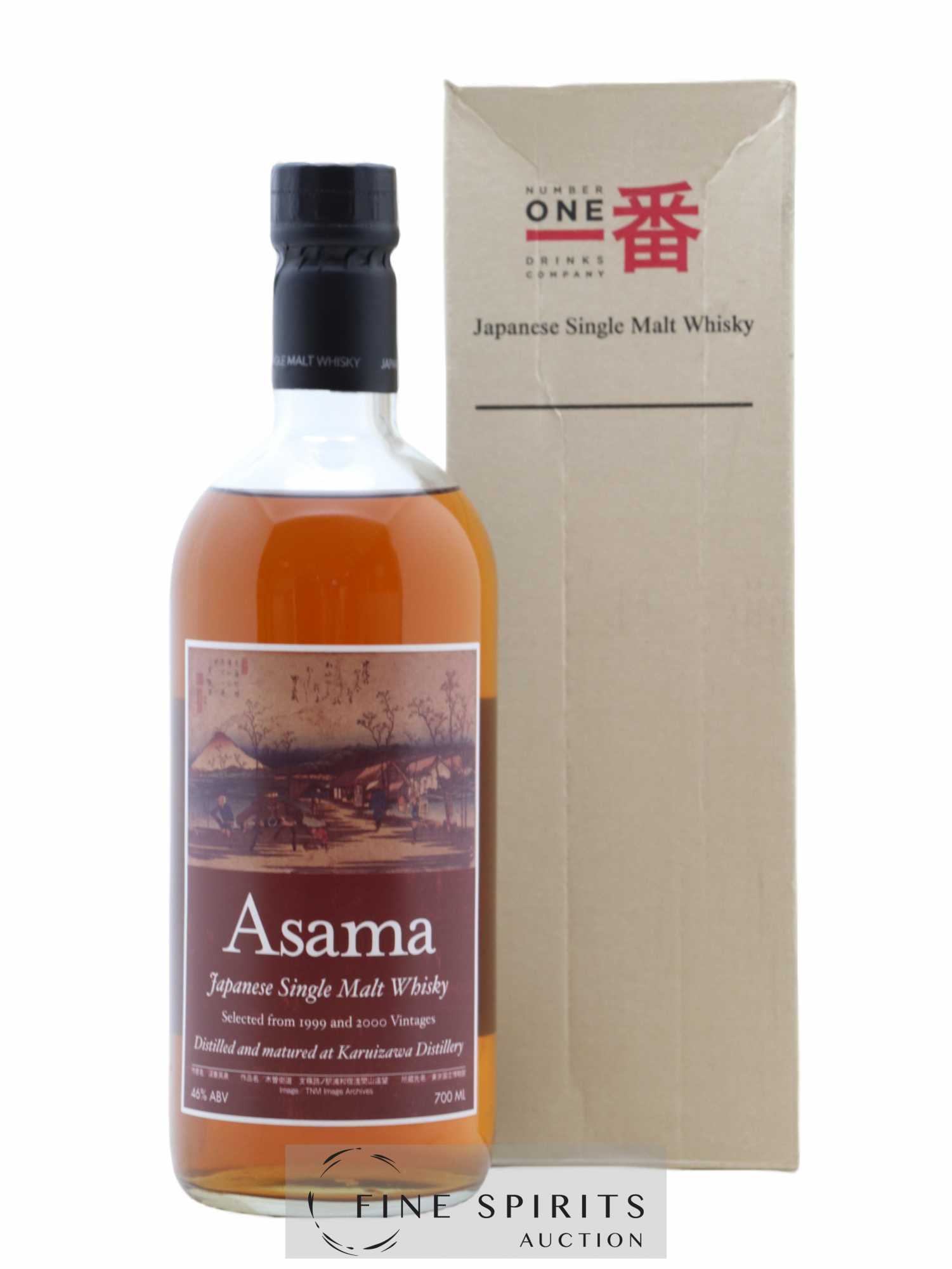 Asama Number One Drinks Karuizawa 1999 - 2000 bottled 2012 - Lot de 1 bouteille - 0