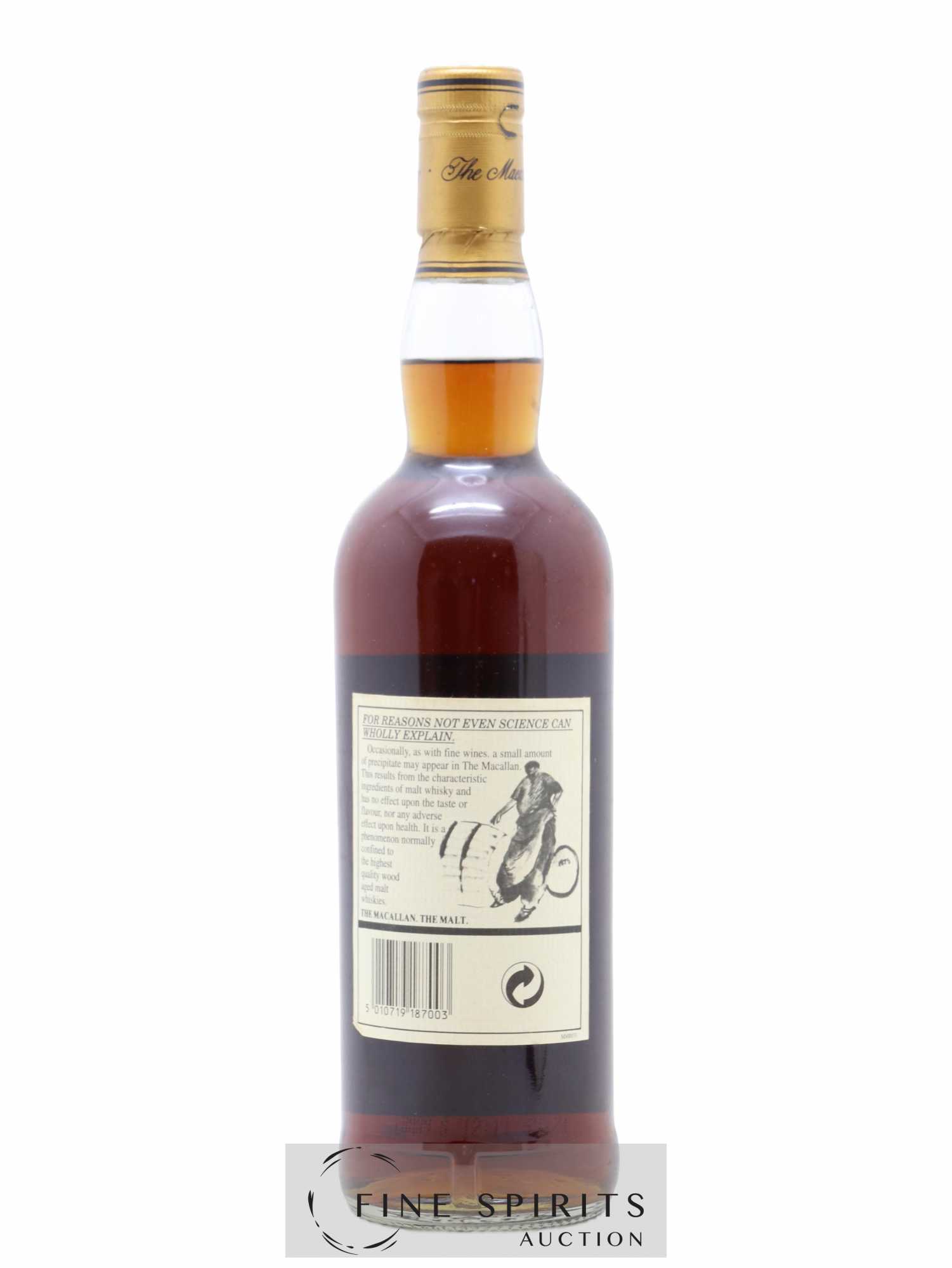 Macallan (The) 18 years 1979 Of. Sherry Wood Matured - bottled 1997 Rothschild Import - Lot de 1 bouteille - 2