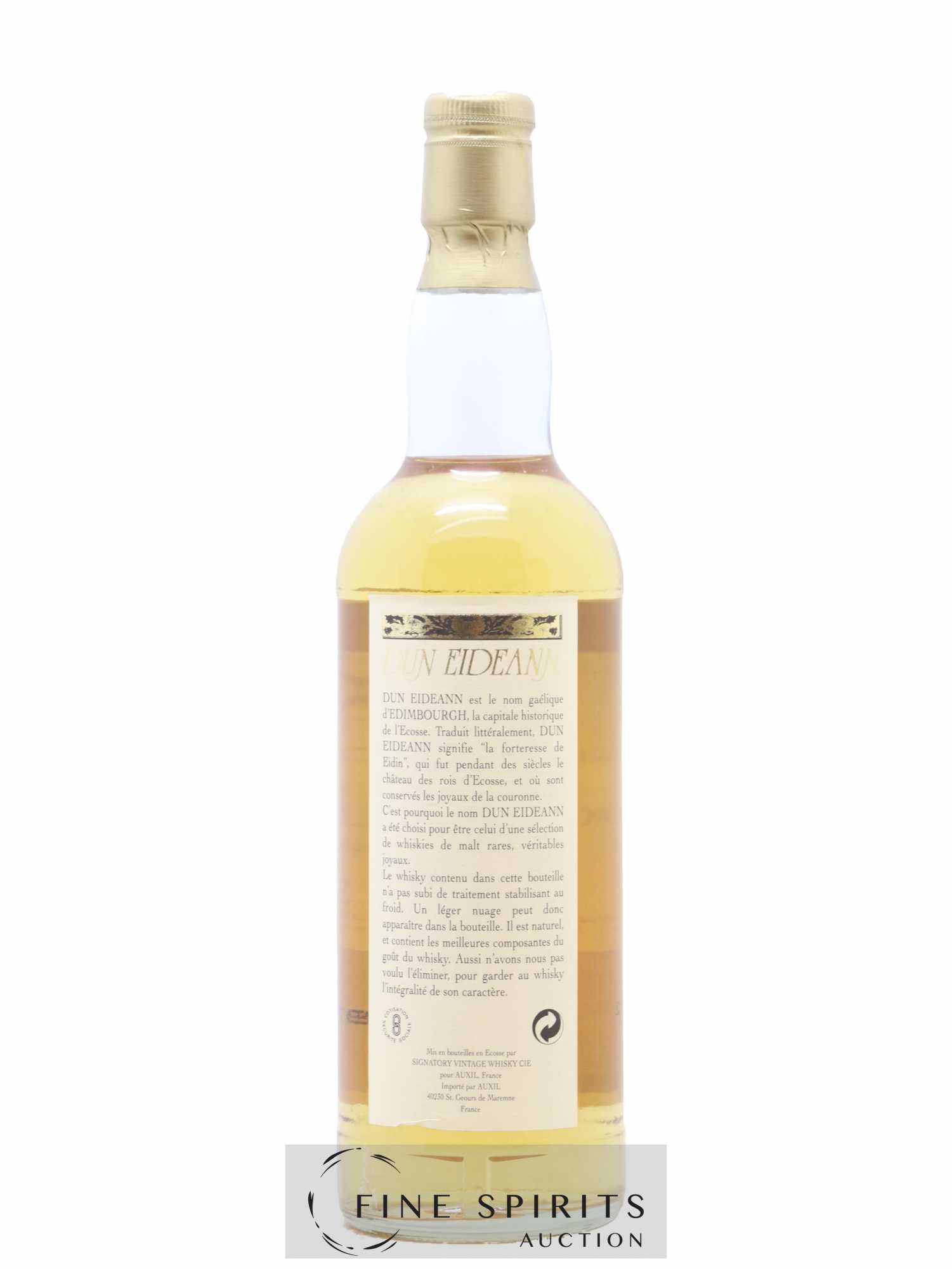 Port Ellen 1982 Signatory Vintage Dun Eideann Casks n°2581-2584 - One of 1650 - bottled 1997 Auxil Import - Lot of 1 bottle - 2