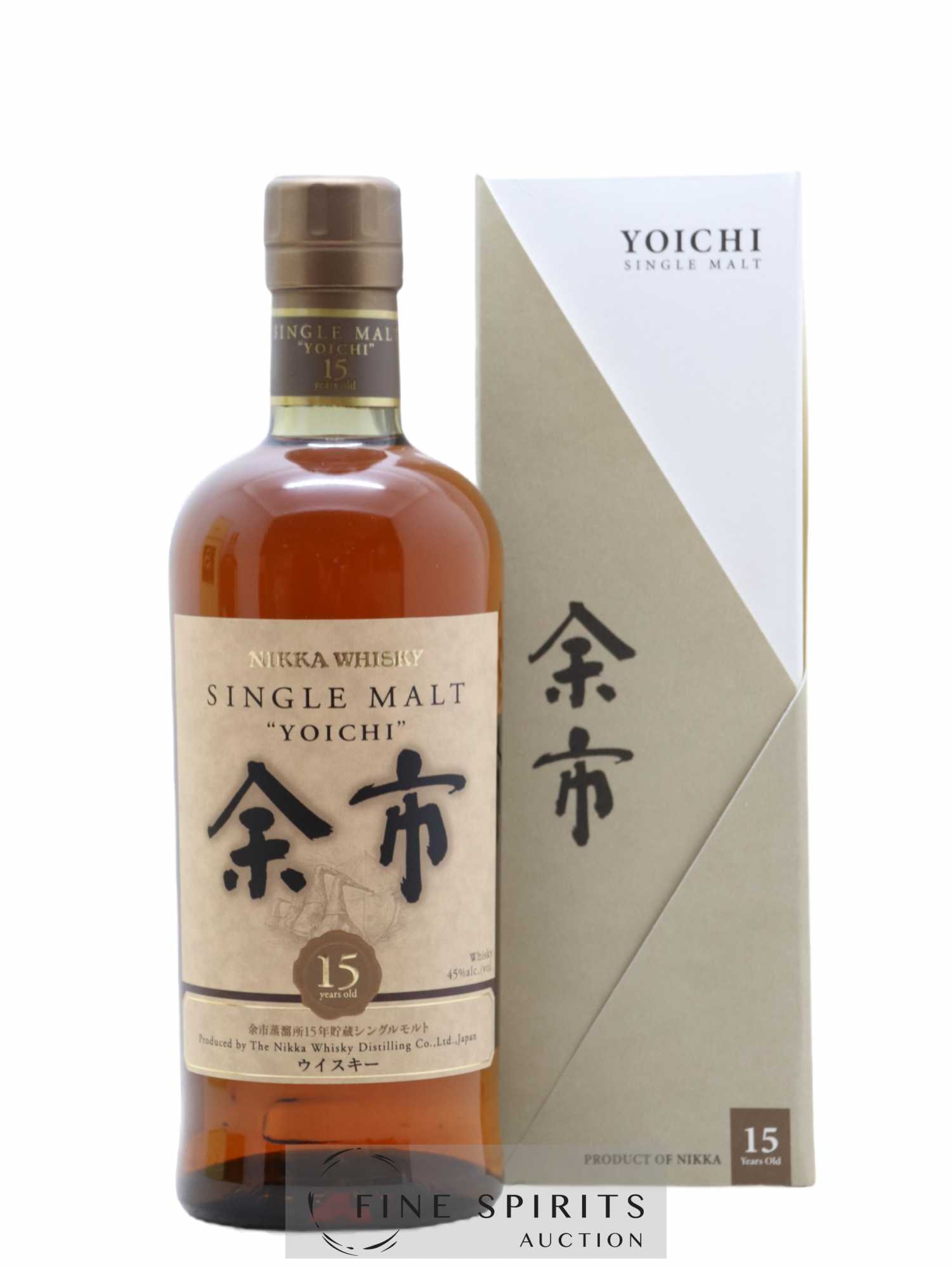 Yoichi 15 years Of. Nikka Whisky - Lot de 1 bouteille - 0
