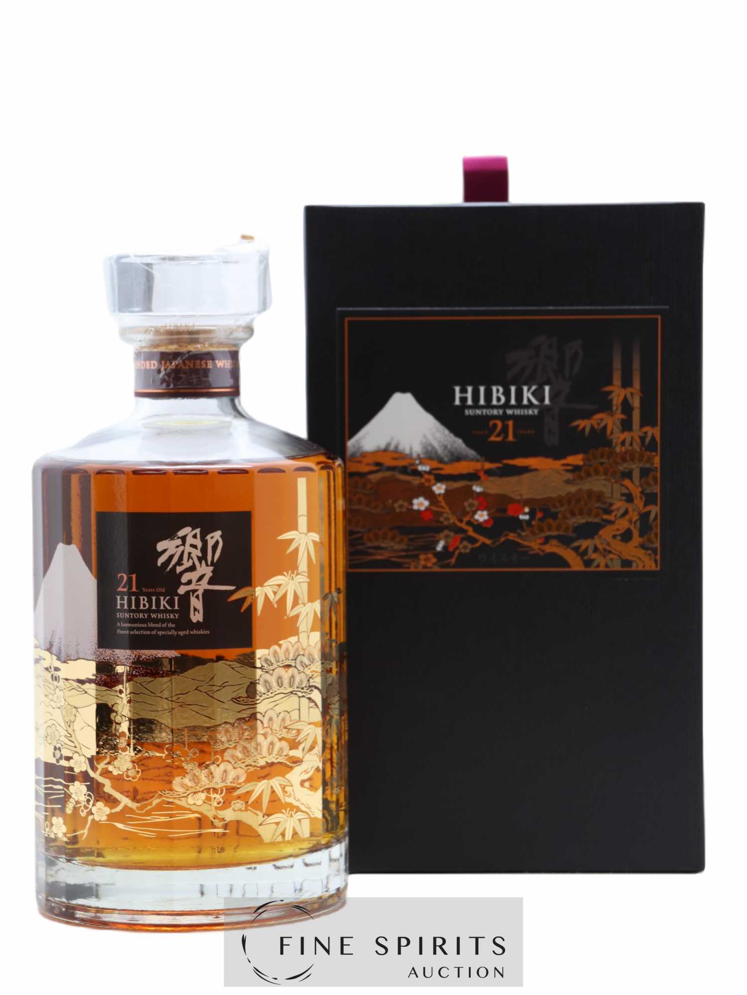 Hibiki 21 years Of. Kacho Fugetsu Special Design - Lot de 1 bouteille - 0
