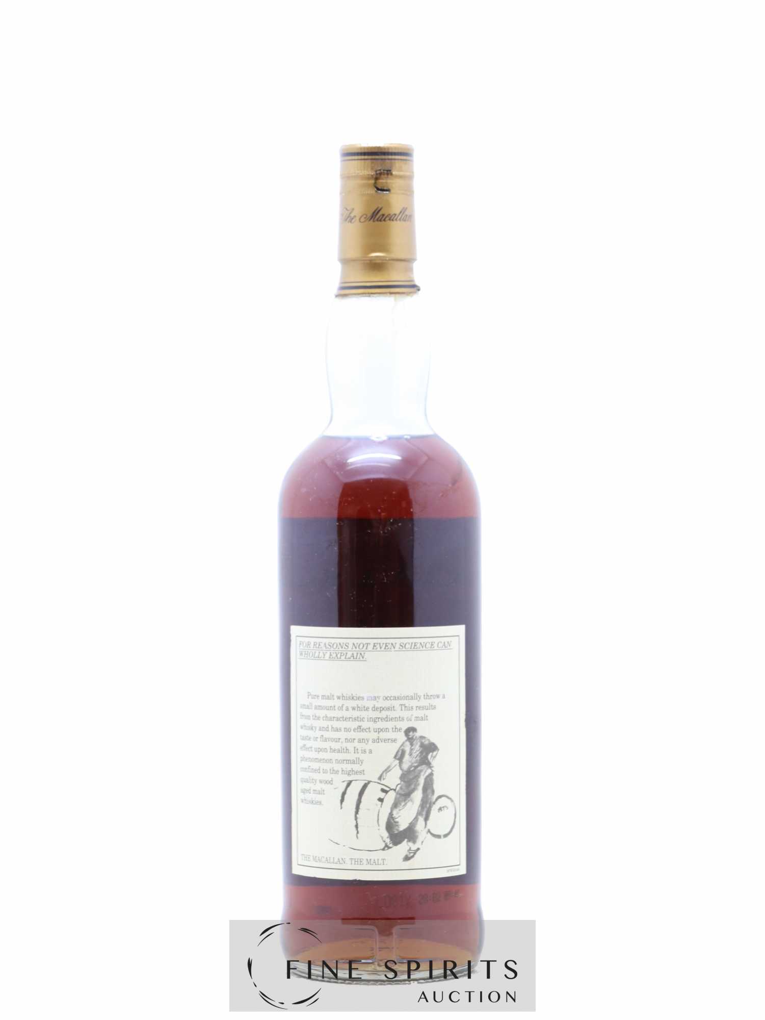 Macallan (The) 25 years 1975 Of. Anniversary Malt bottled 2000 Special Bottling - Lot de 1 bouteille - 2