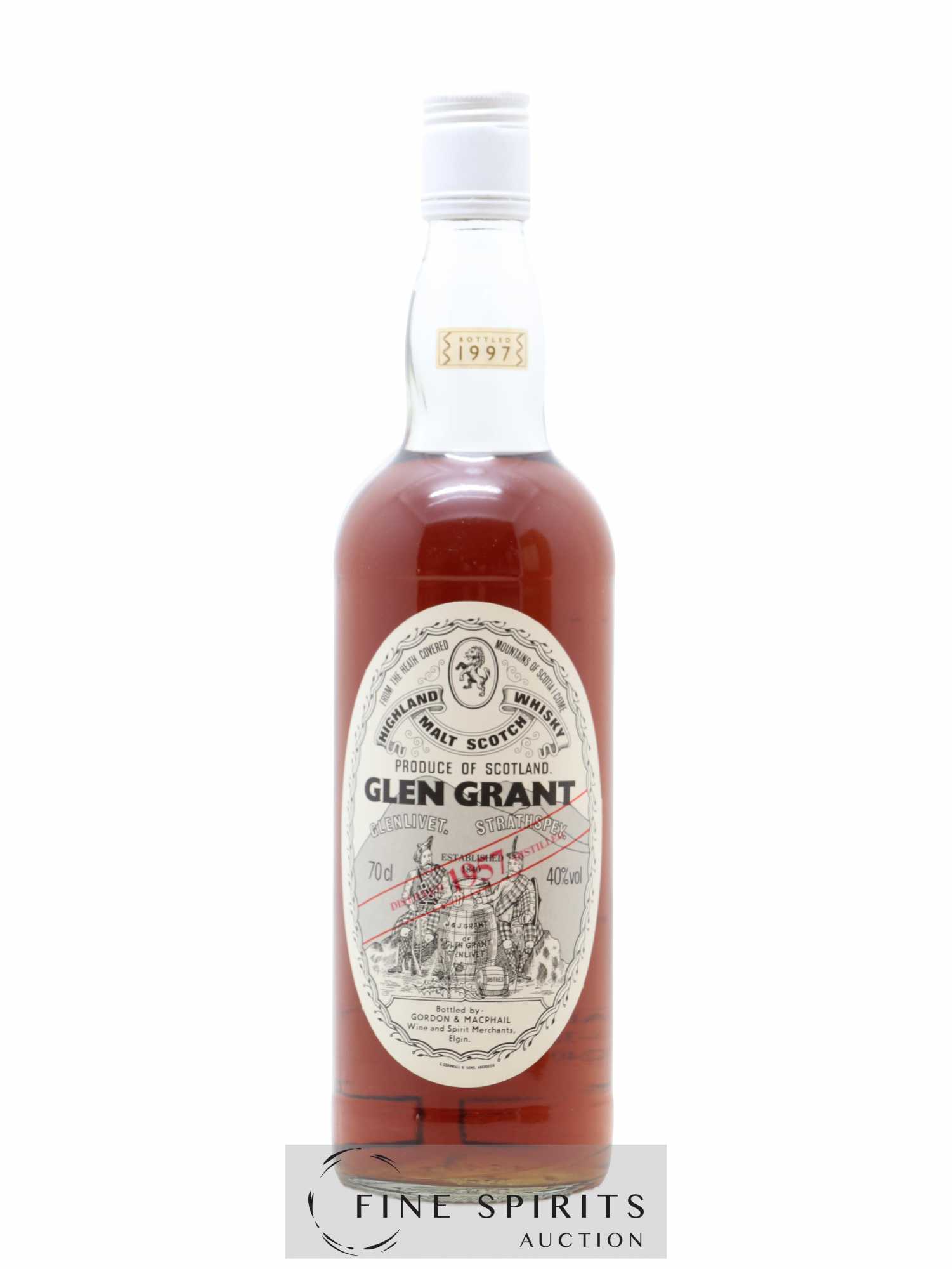 Glen Grant 1957 Gordon & MacPhail bottled 1997 - Lot de 1 bouteille - 1