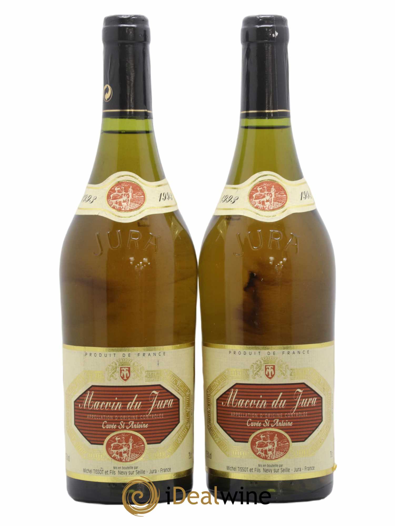 Macvin du Jura Cuvée Saint Antoine Michel Tissot 1993 - Posten von 2 Flaschen - 0